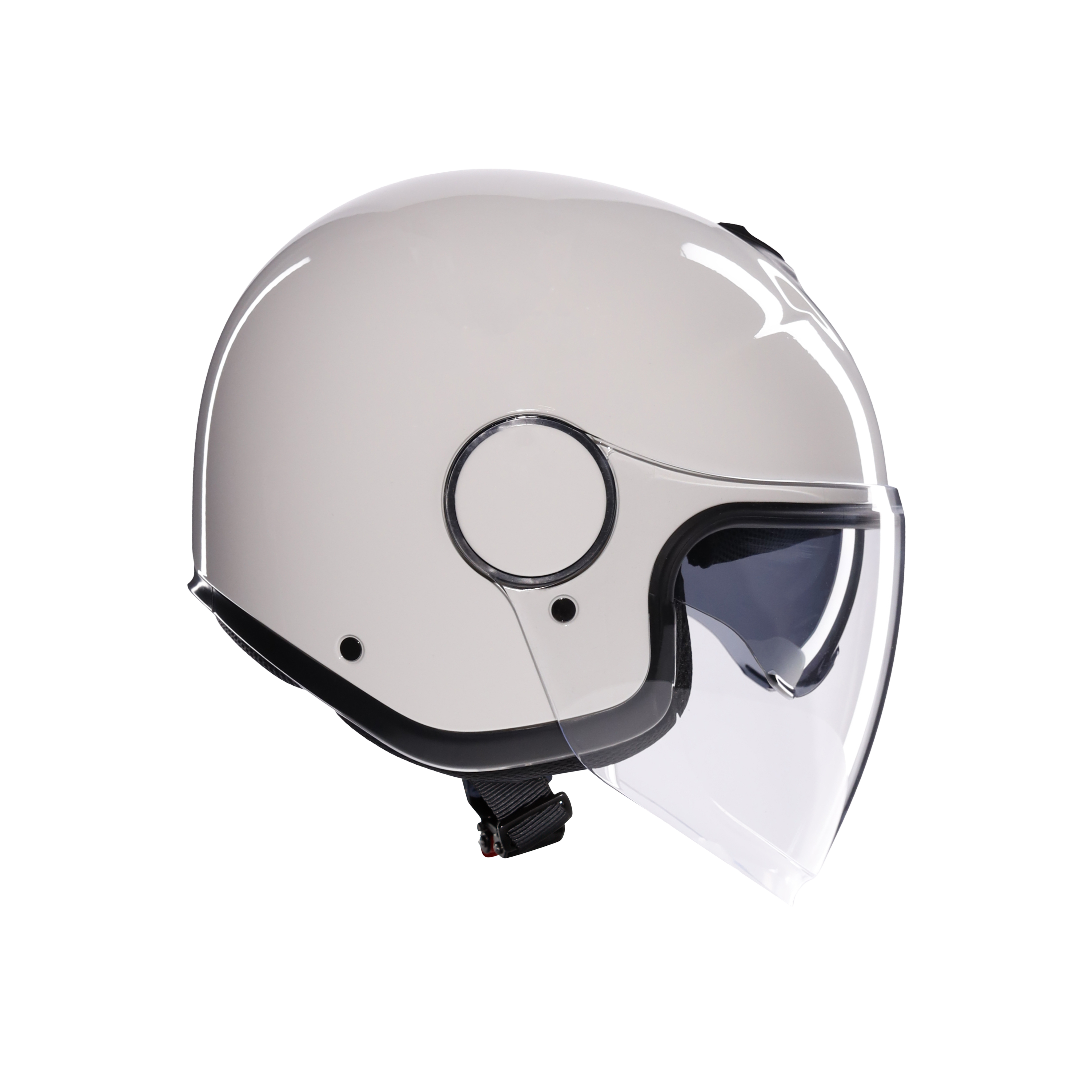 ETERES MONO MATERIA WHITE - CASQUE MOTO JET E2206 -  - 3