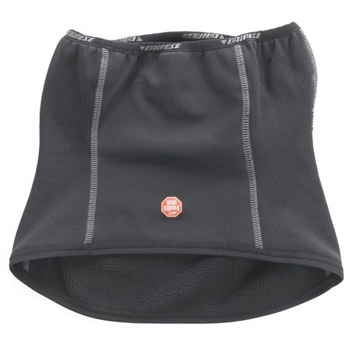 WINDPROOF MOTORCYCLE NECK WARMER UNISEX - MID LAYER WINTER - BLACK - 2