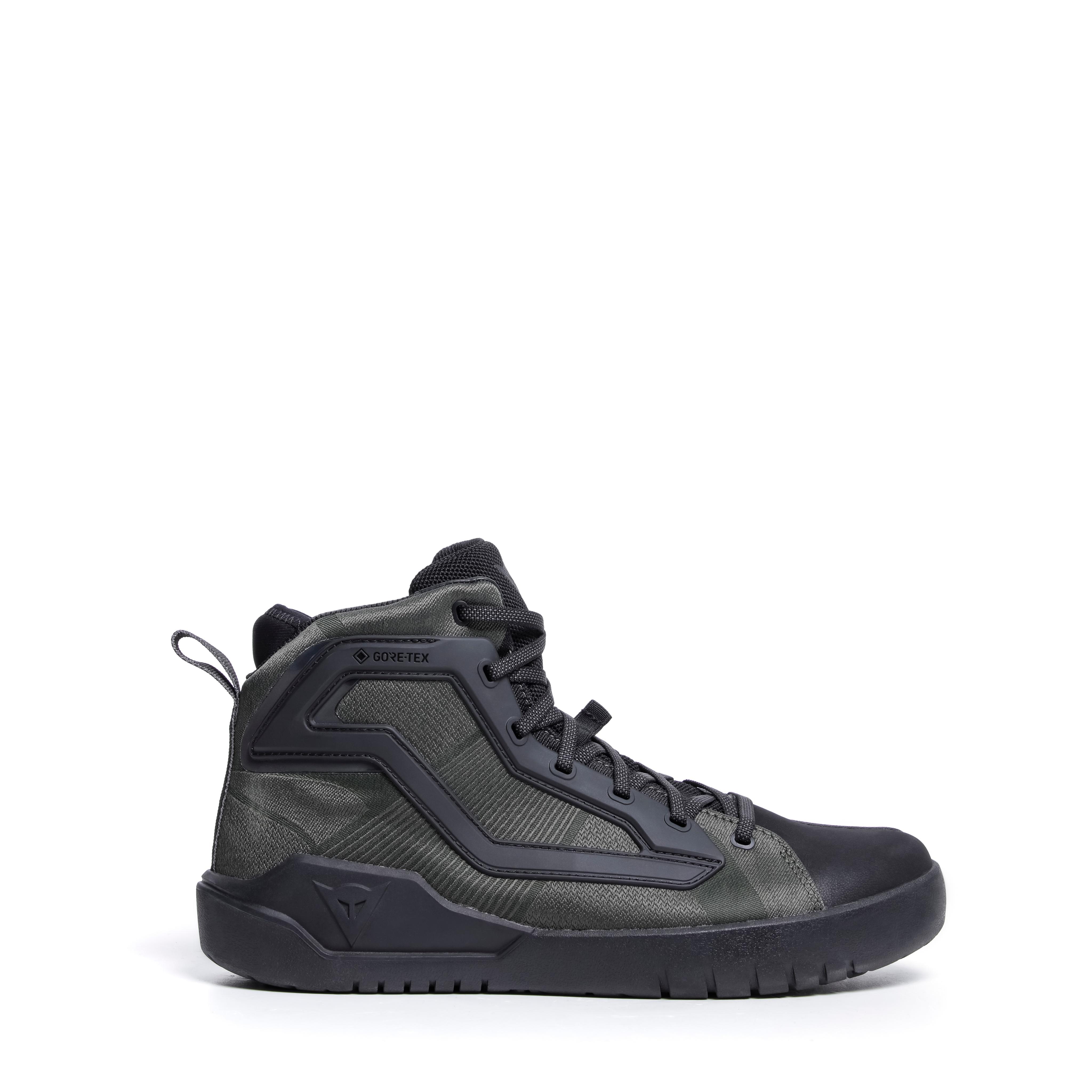 URBACTIVE GORE-TEX&reg; - MEN'S WATERPROOF MOTORCYCLE SHOES - BLACK/ARMY-GREEN - 2