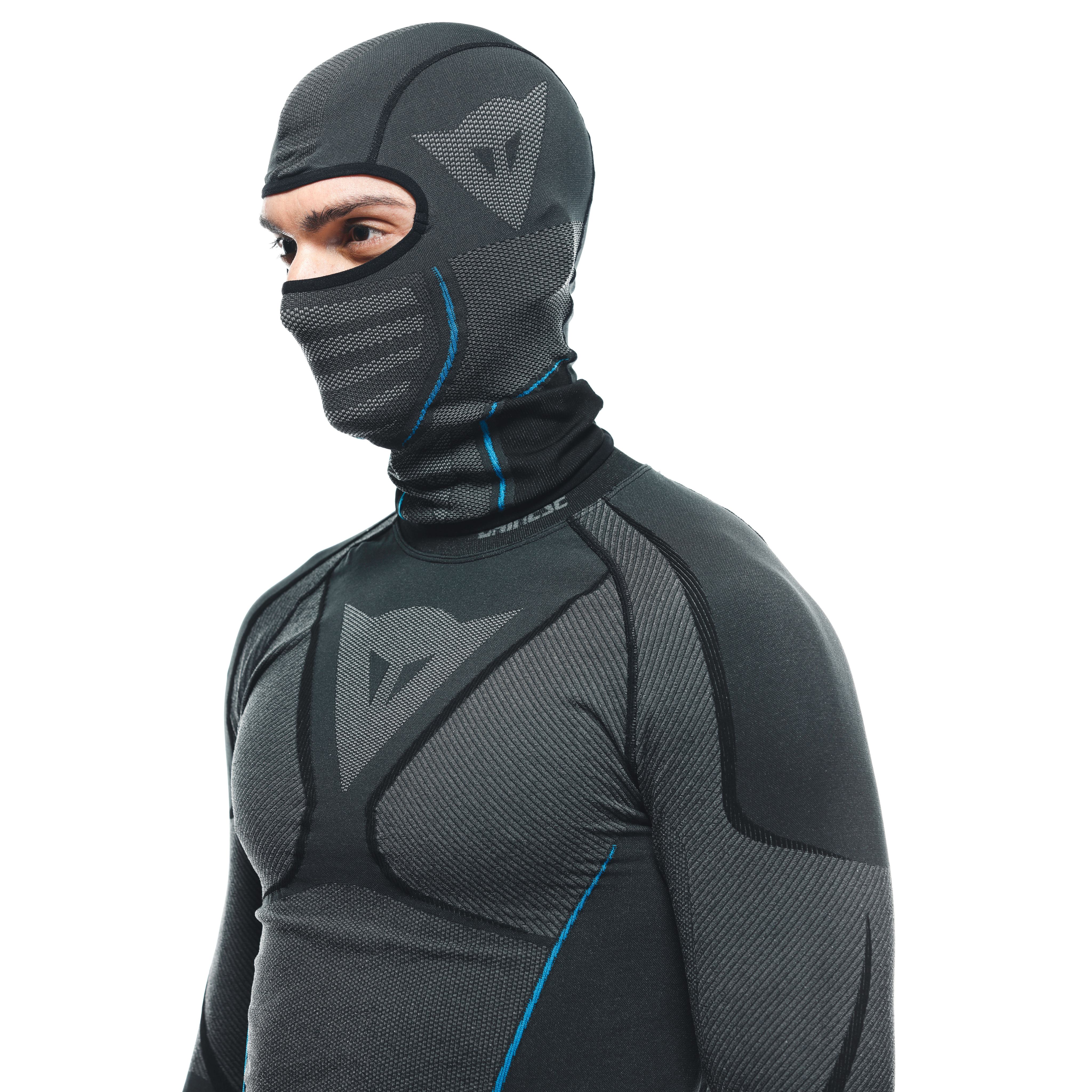 TECHNICAL MOTORCYCLE BALACLAVA - BASE LAYER SUMMER - BLACK/BLUE - 2
