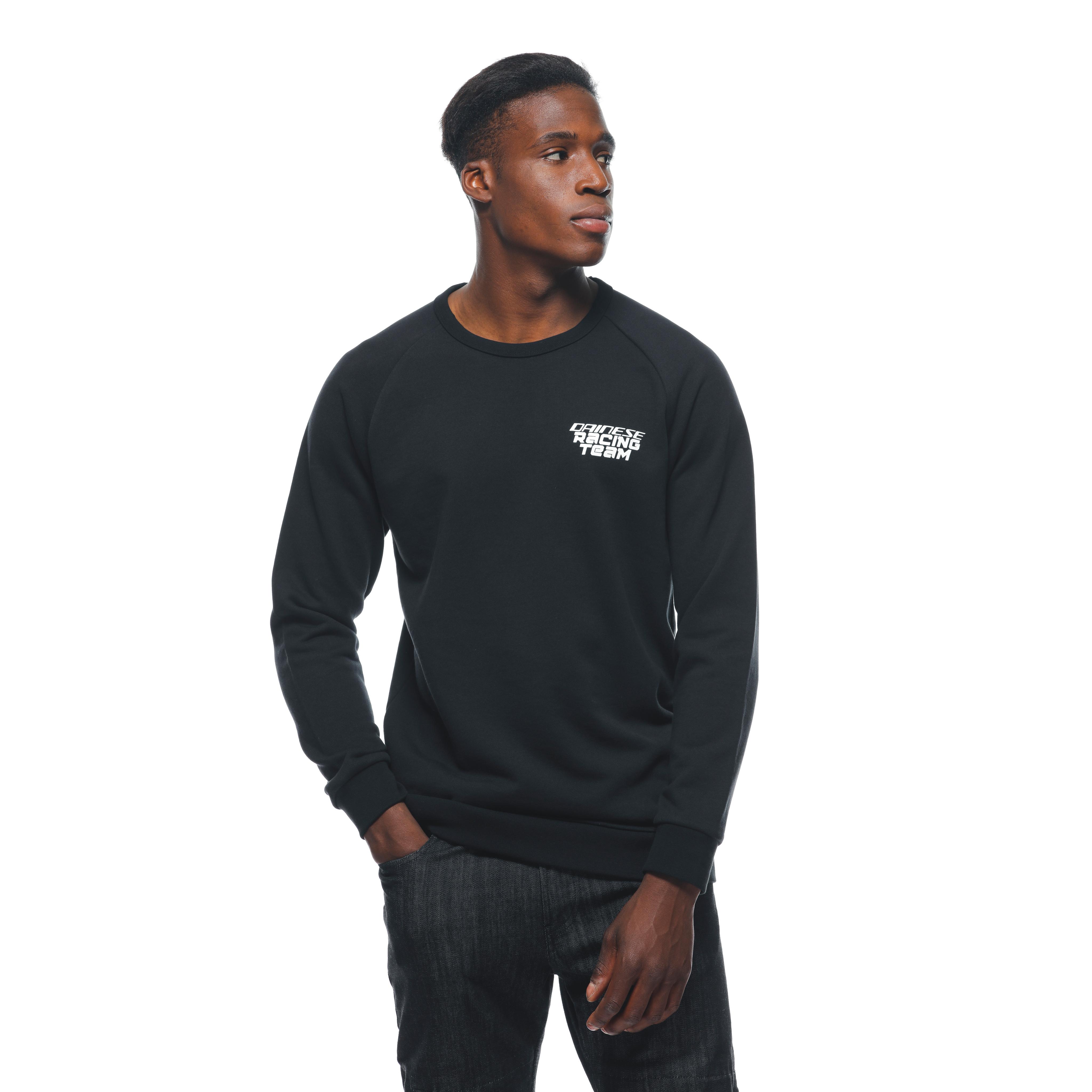 RACING LITE - MEN'S HOODIE - BLACK/WHITE - 5