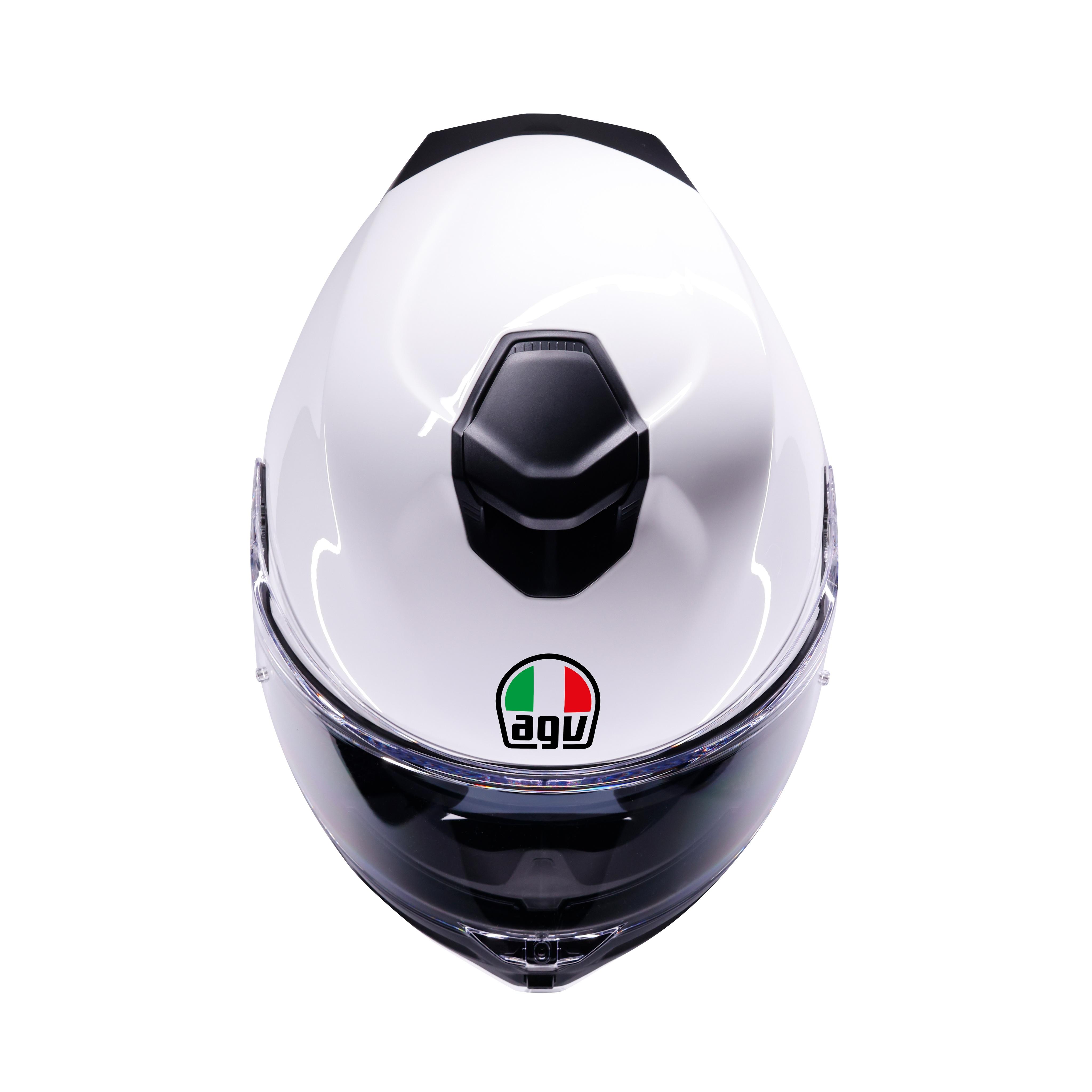 K5 MONO WHITE - FULL-FACE MOTORCYCLE HELMET E2206 -  - 5