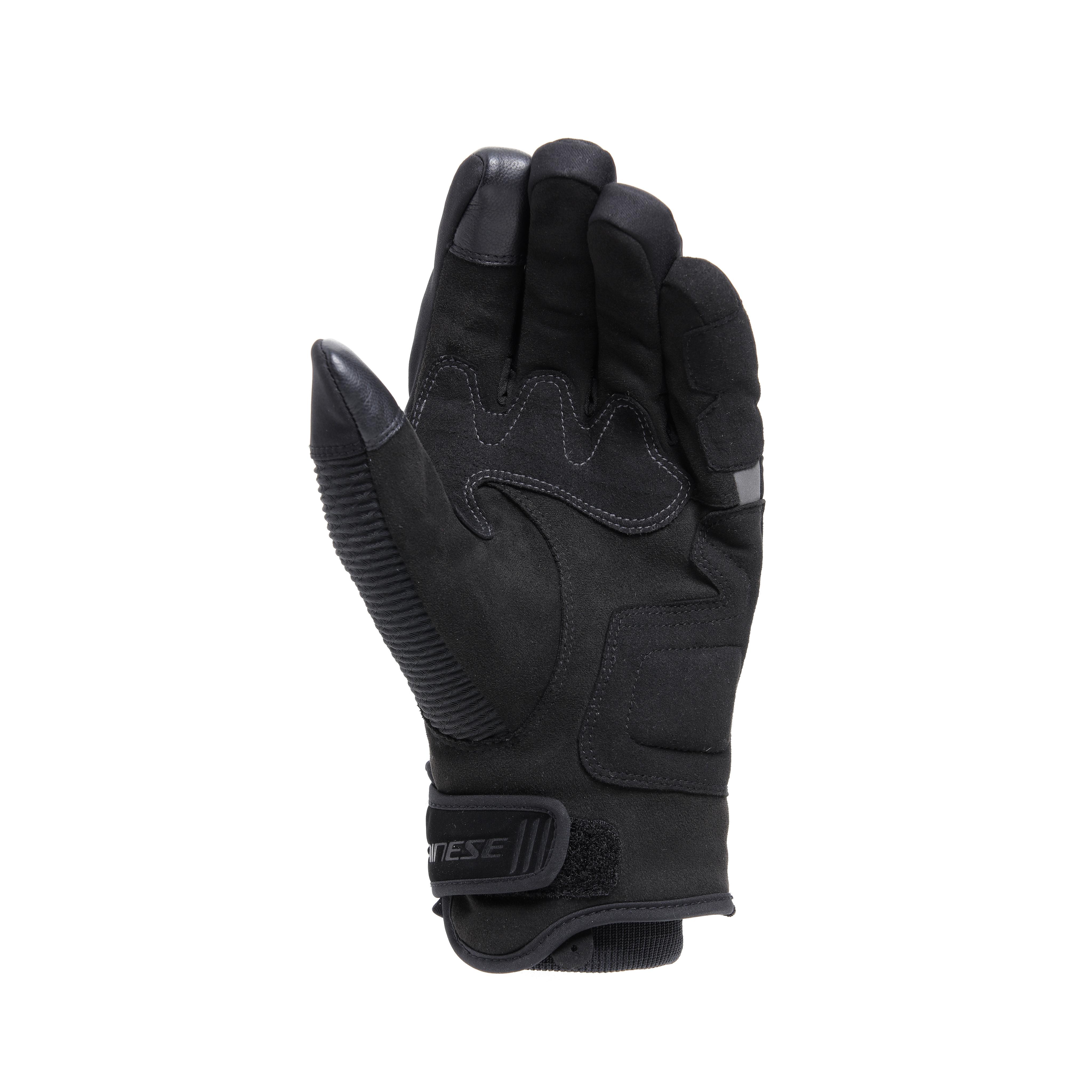 TRENTO D-DRY&reg;- MEN'S WATERPROOF MOTORCYCLE GLOVES - BLACK/BLACK - 3
