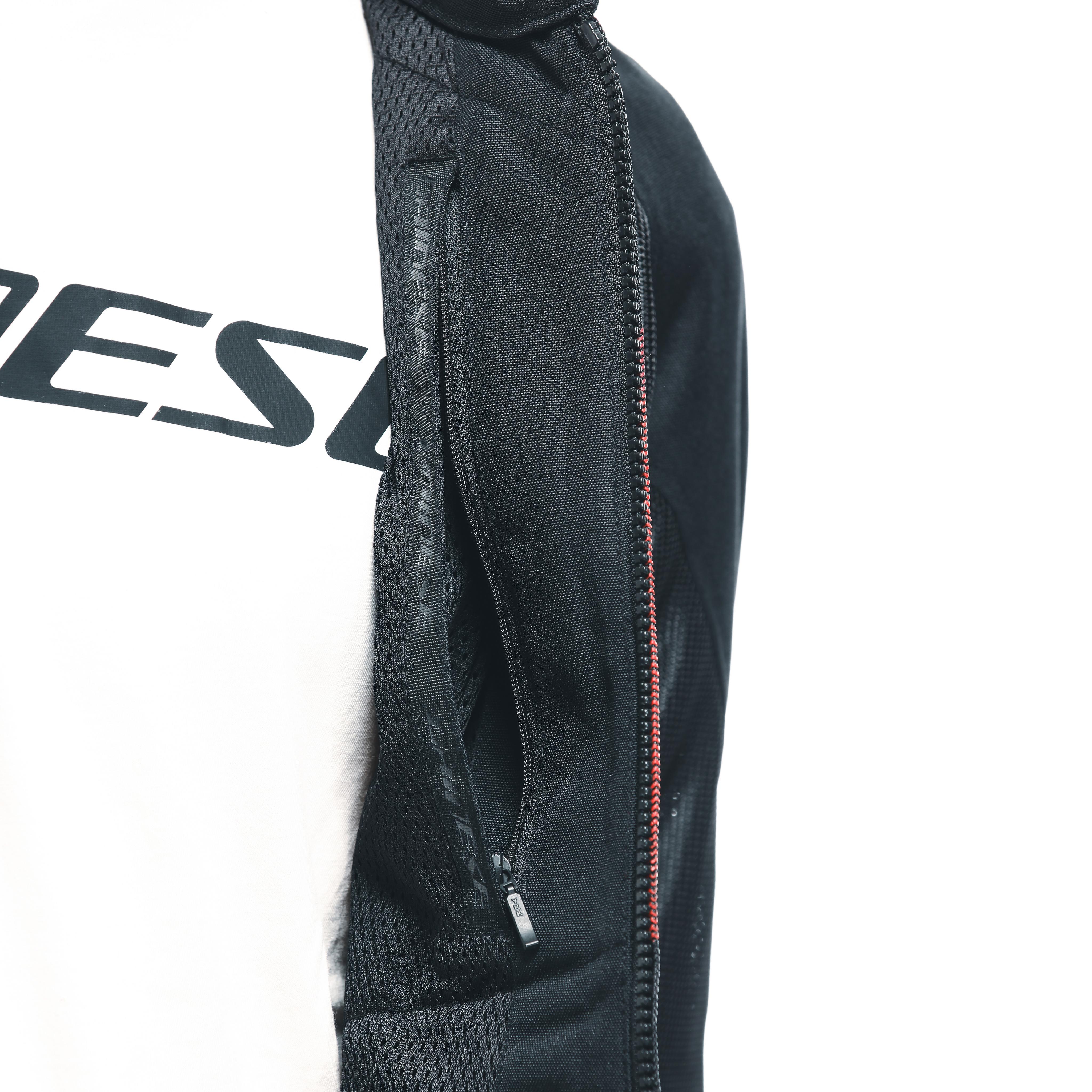 HEROSPHERE AIR - MEN SUMMER MOTORCYCLE JACKET - BLACK/RED DIAMOND - 11