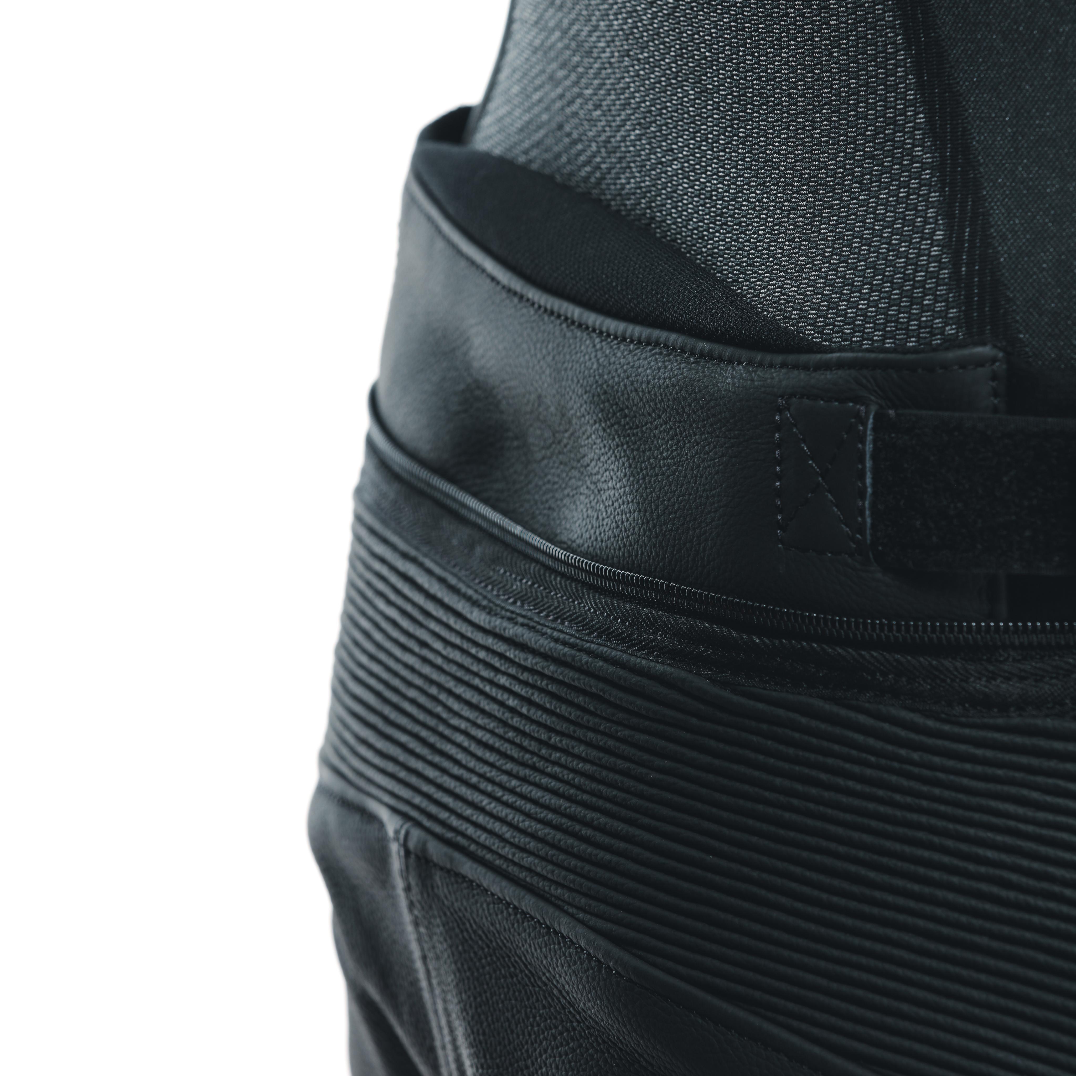 DELTA 4 - MOTORRADHOSE AUS LEDER HERREN - BLACK/BLACK - 11