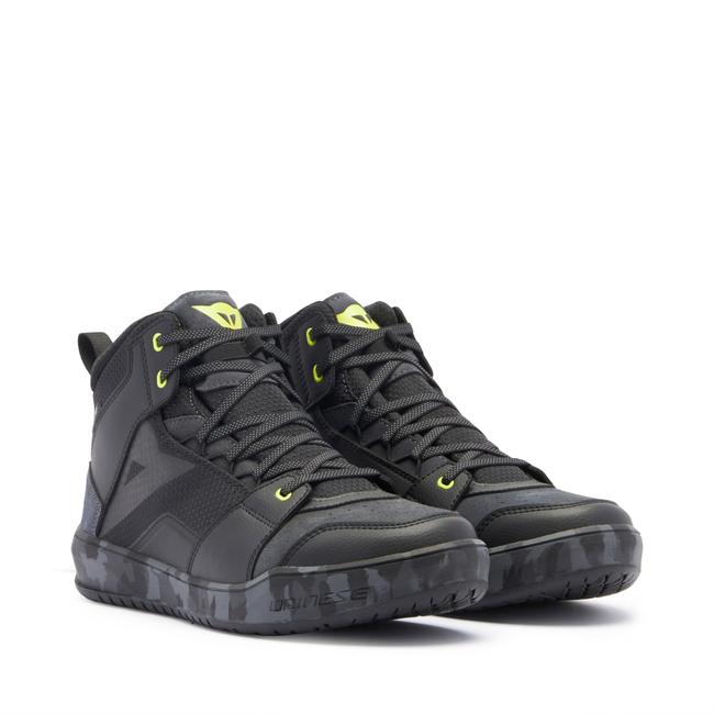 Dainese Men's Black/Camo/Acid Yellow - Suburb D-Wp - Waterproof - 39 - Image 1