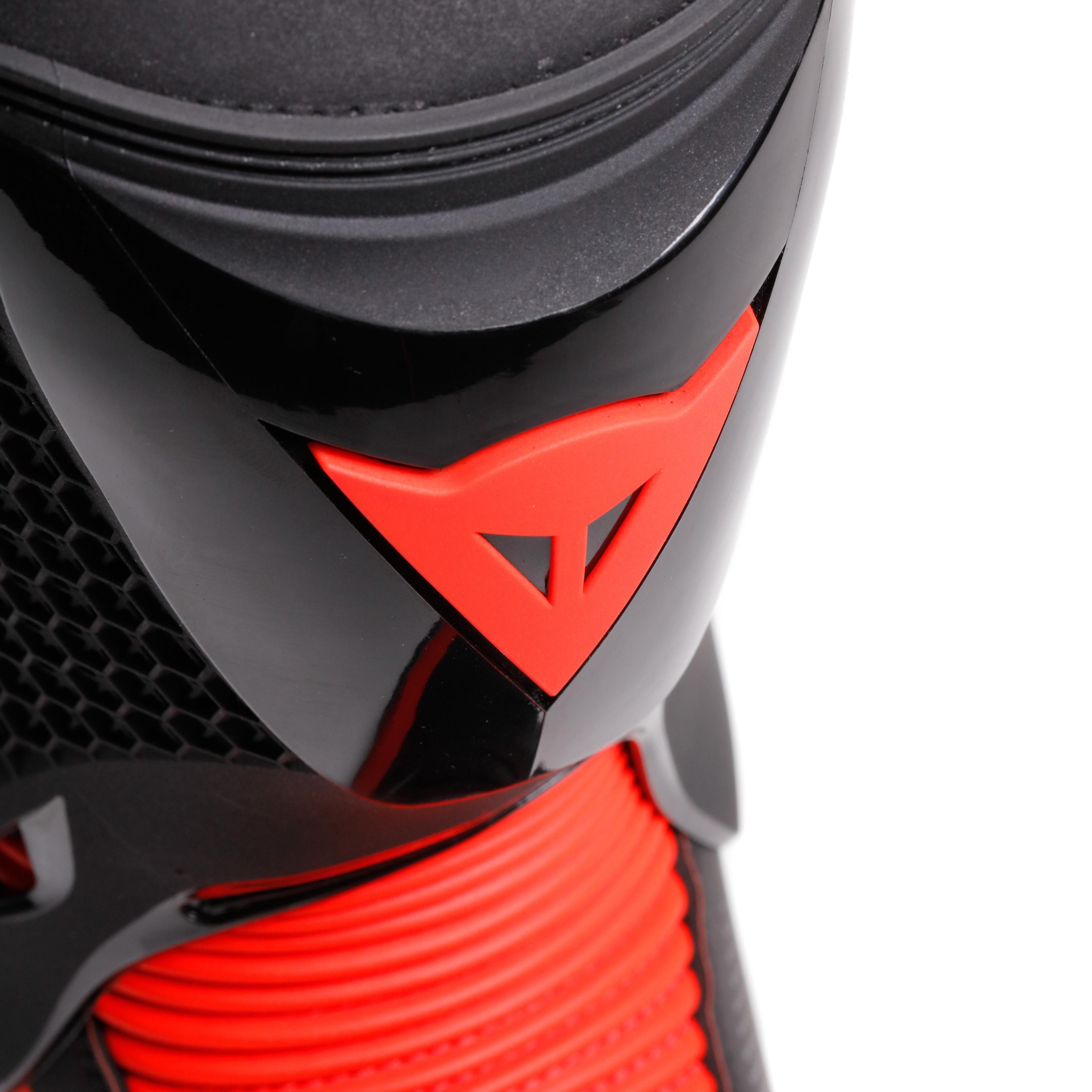 TORQUE 4 - BOTTES RACING ET ROUTE HOMME - BLACK/RED FLUO - 7