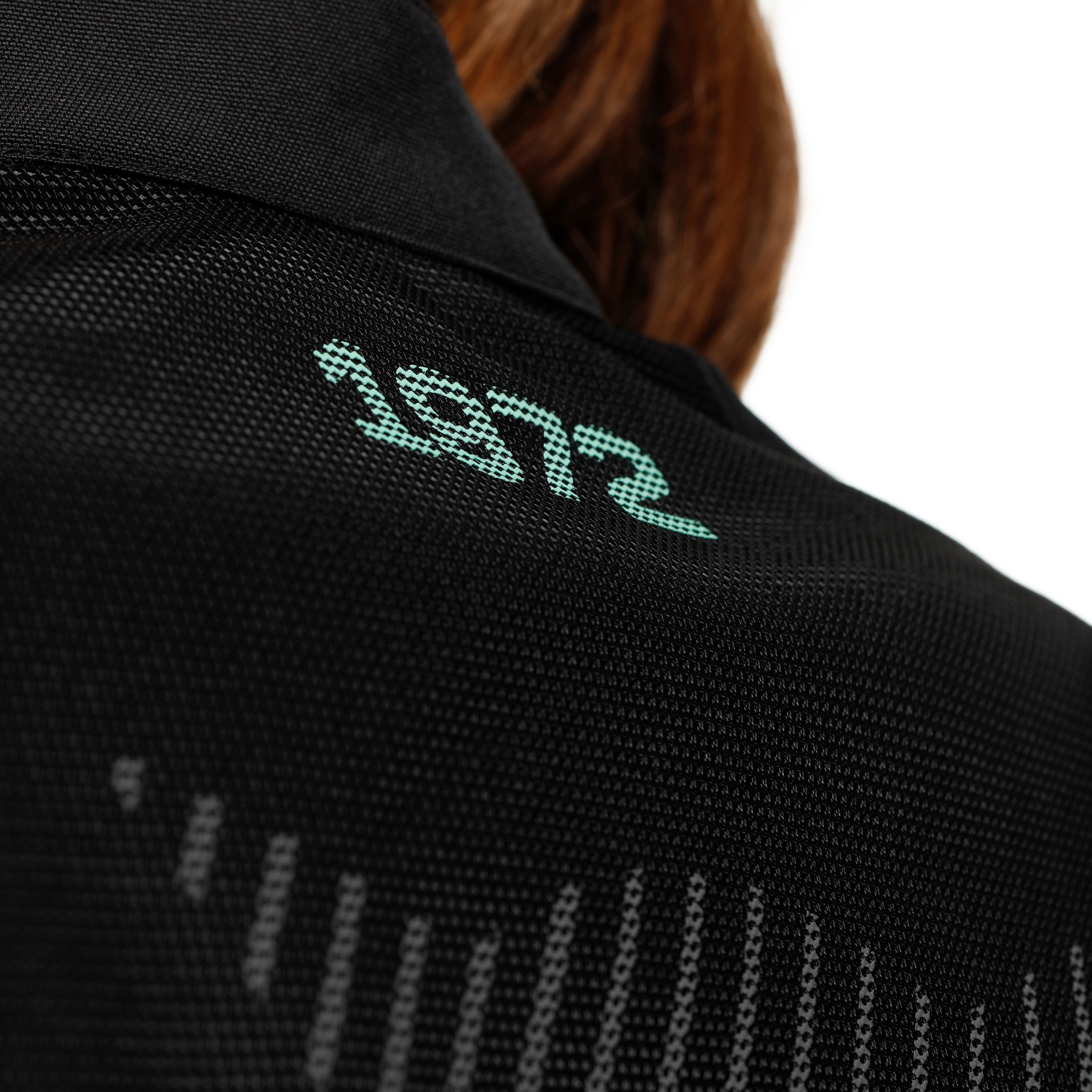 HEROSPHERE AIR - WOMEN'S SUMMER MOTORCYCLE JACKET - BLACK/GRAY/LIGHT GREEN - 9
