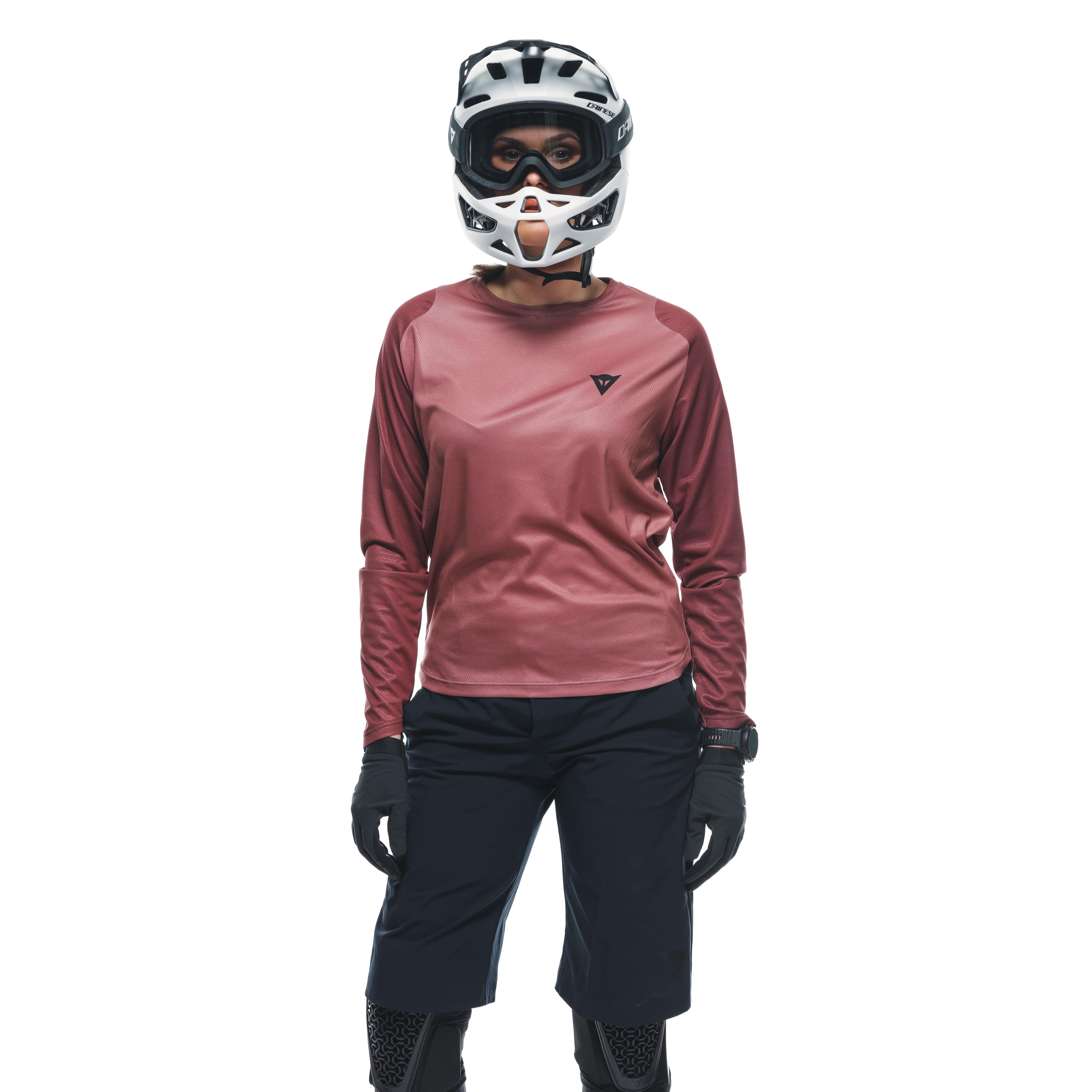 HGL JERSEY LS - WOMEN'S LONG SLEEVE BIKE T-SHIRT - ROSE-TAUPE - 6