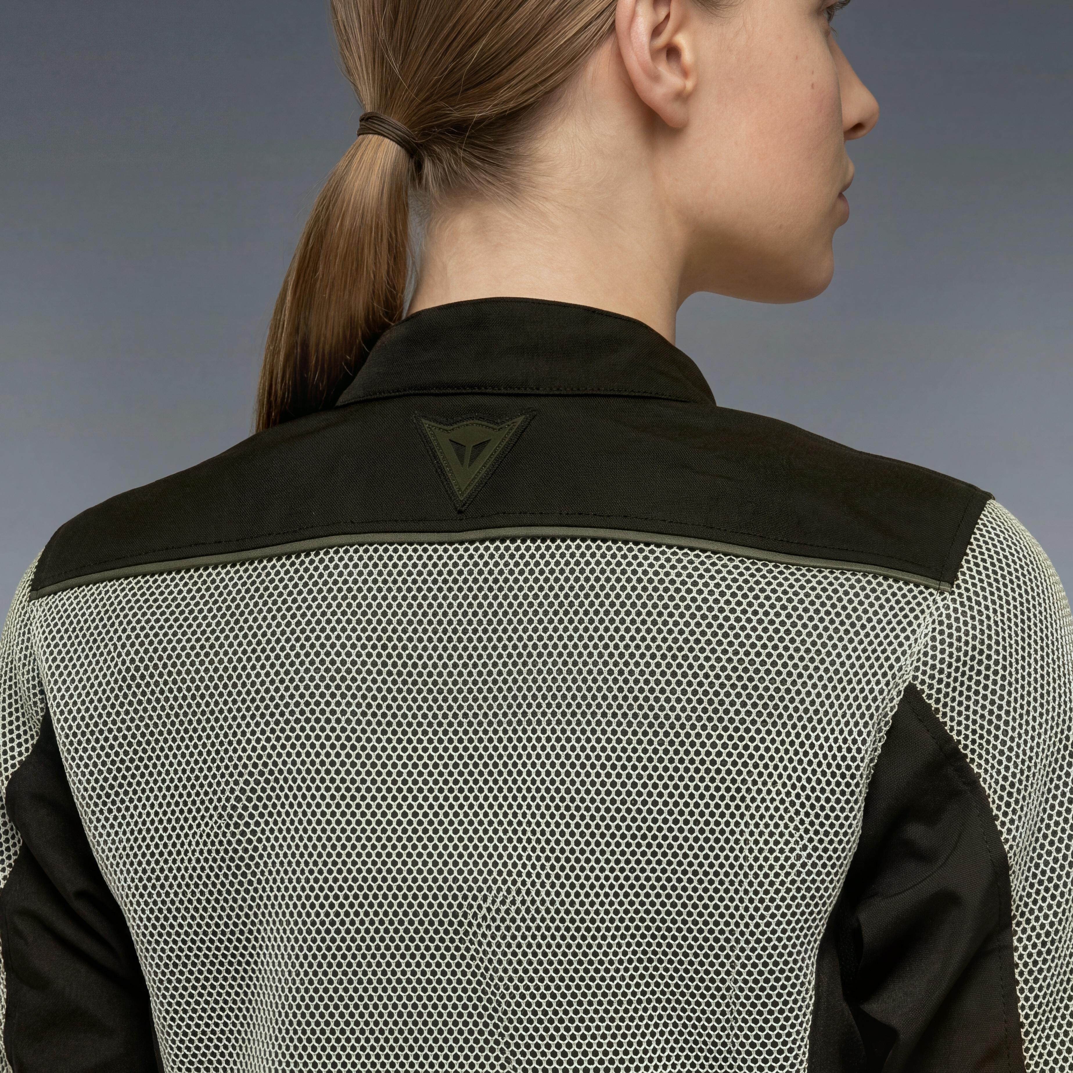 LISBONA AIR TEX - WOMEN'S SUMMER TEXTILE MOTORCYCLE JACKET - ICEBERG GREEN/BLACK - 6