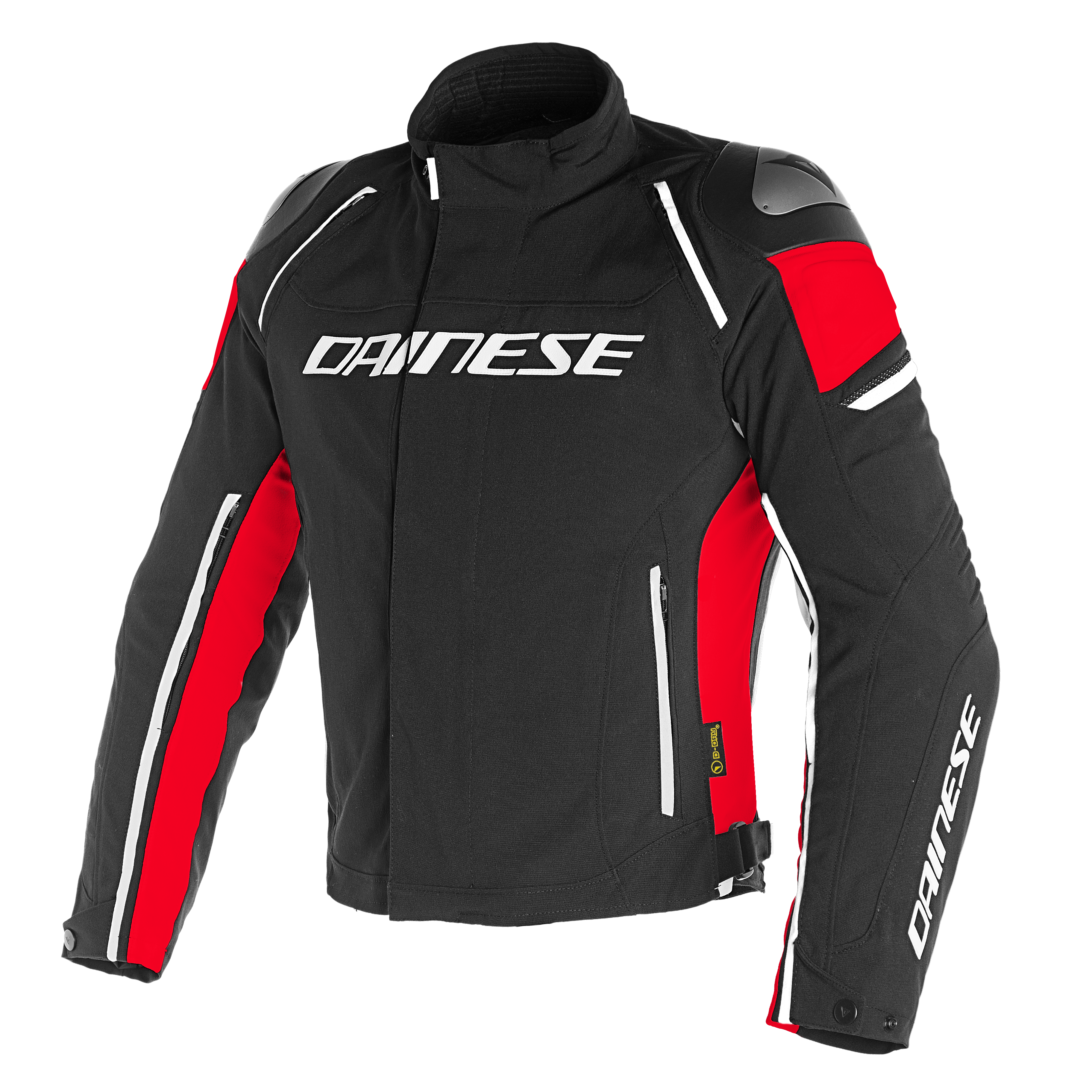 RACING 3 D-DRY&reg; JACKET - BLACK/BLACK/RED - 1