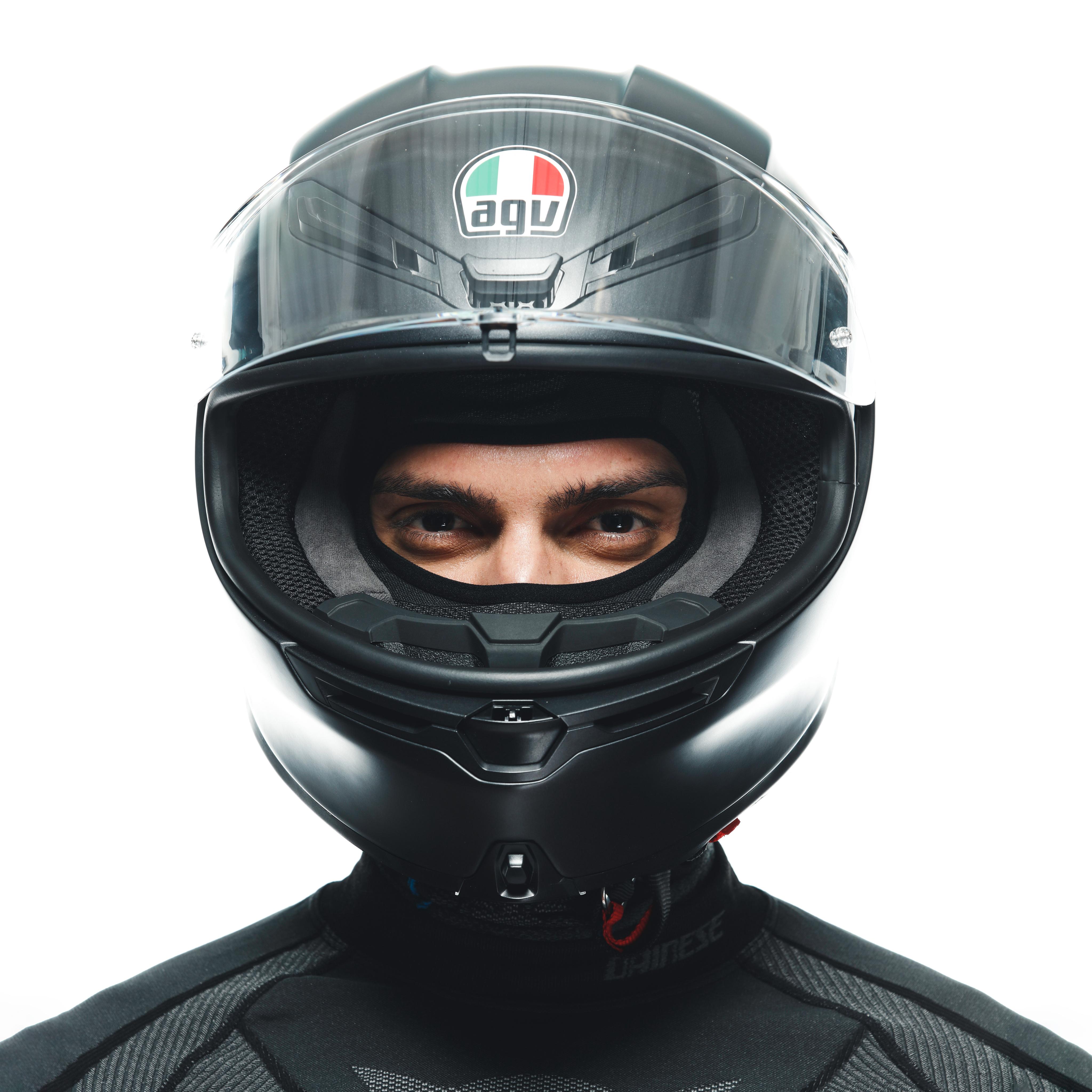 TECHNICAL MOTORCYCLE BALACLAVA - BASE LAYER SUMMER - BLACK/BLUE - 5