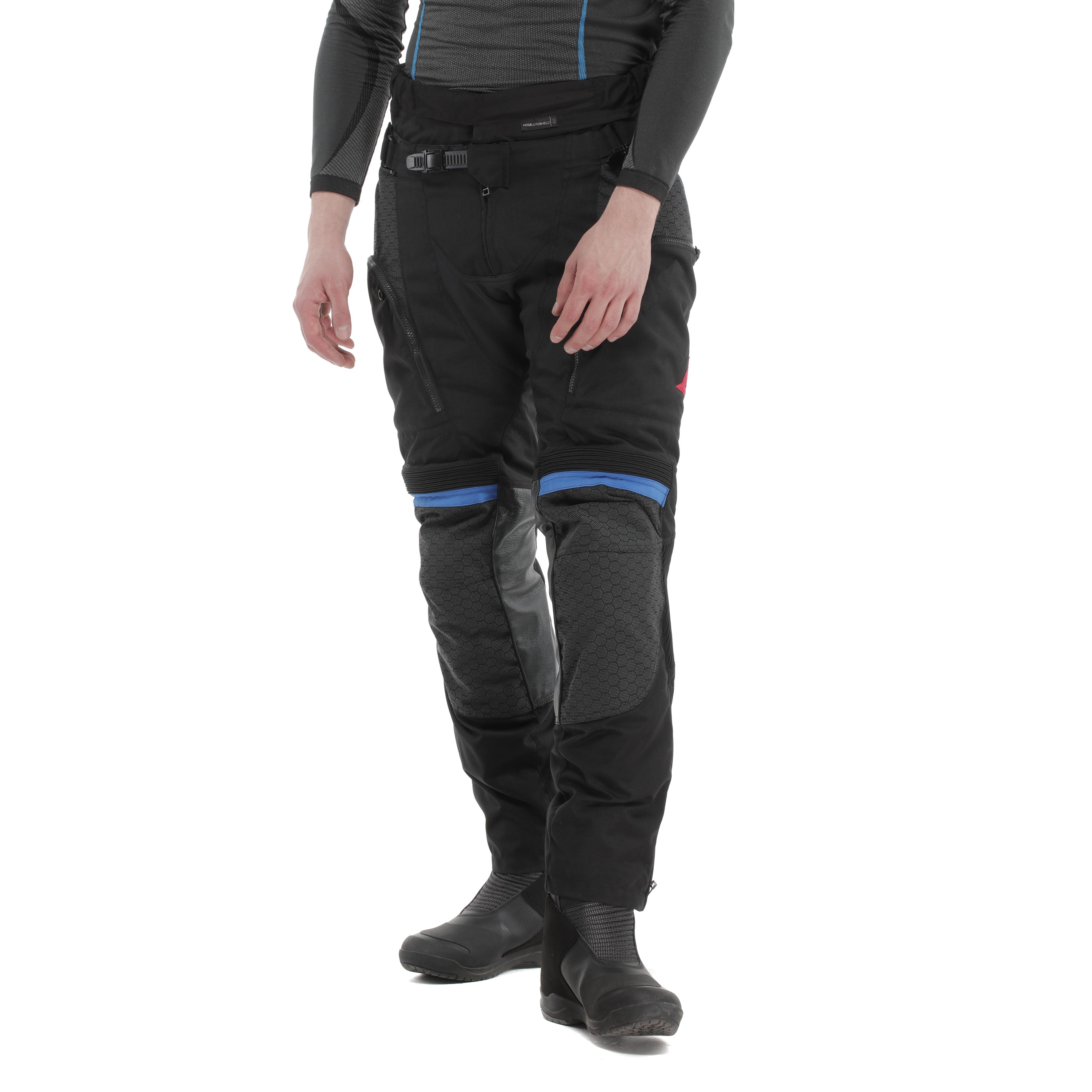 SUPER ADVENTURE ABS&Oslash;LUTESHELL&trade; - PANTALONES DE MOTO OFF-ROAD HOMBRE - BLACK/BLACK/BLUE - 3