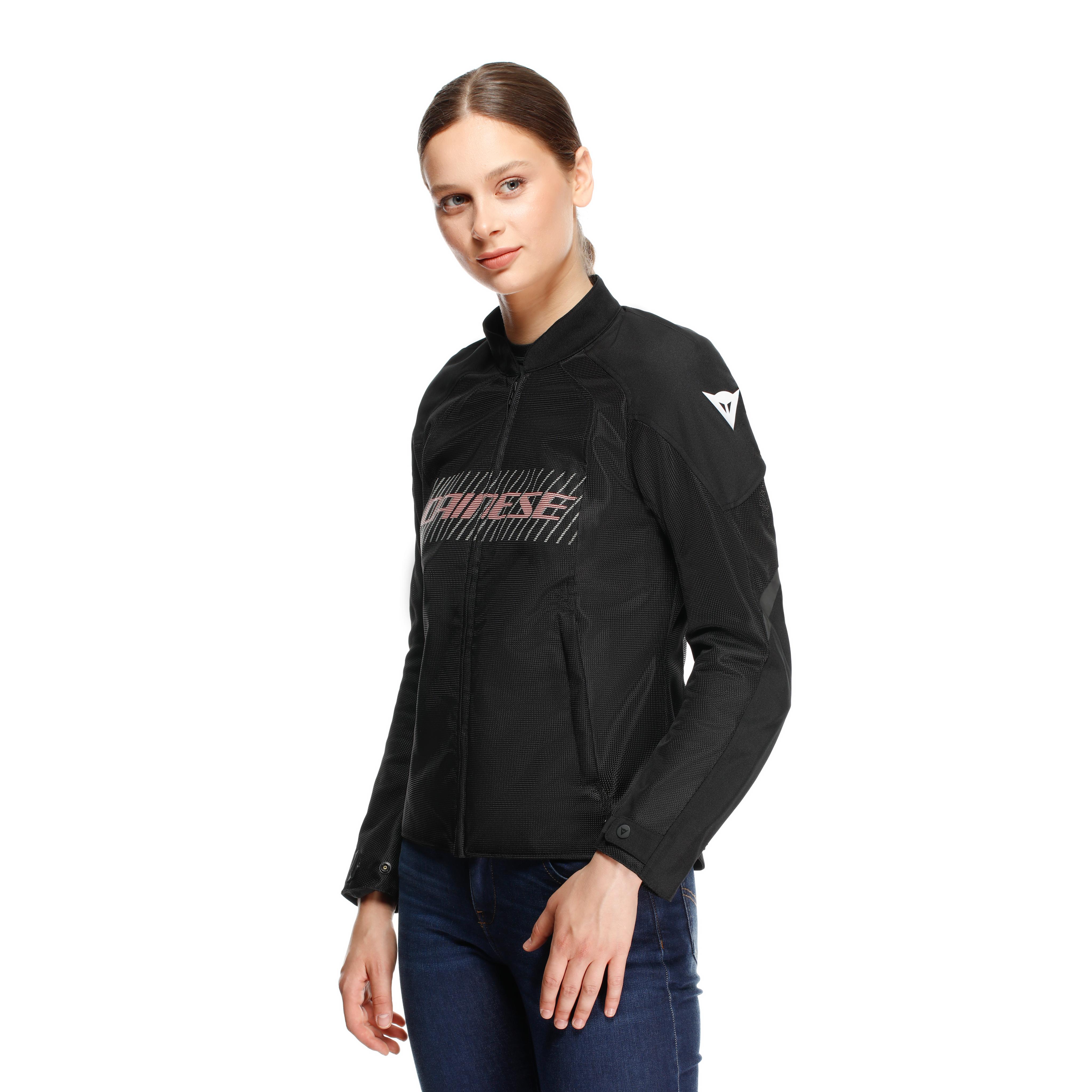 HEROSPHERE AIR - BLOUSON D'ETE' MOTO FEMME - BLACK/WHITE/PEACH - 3