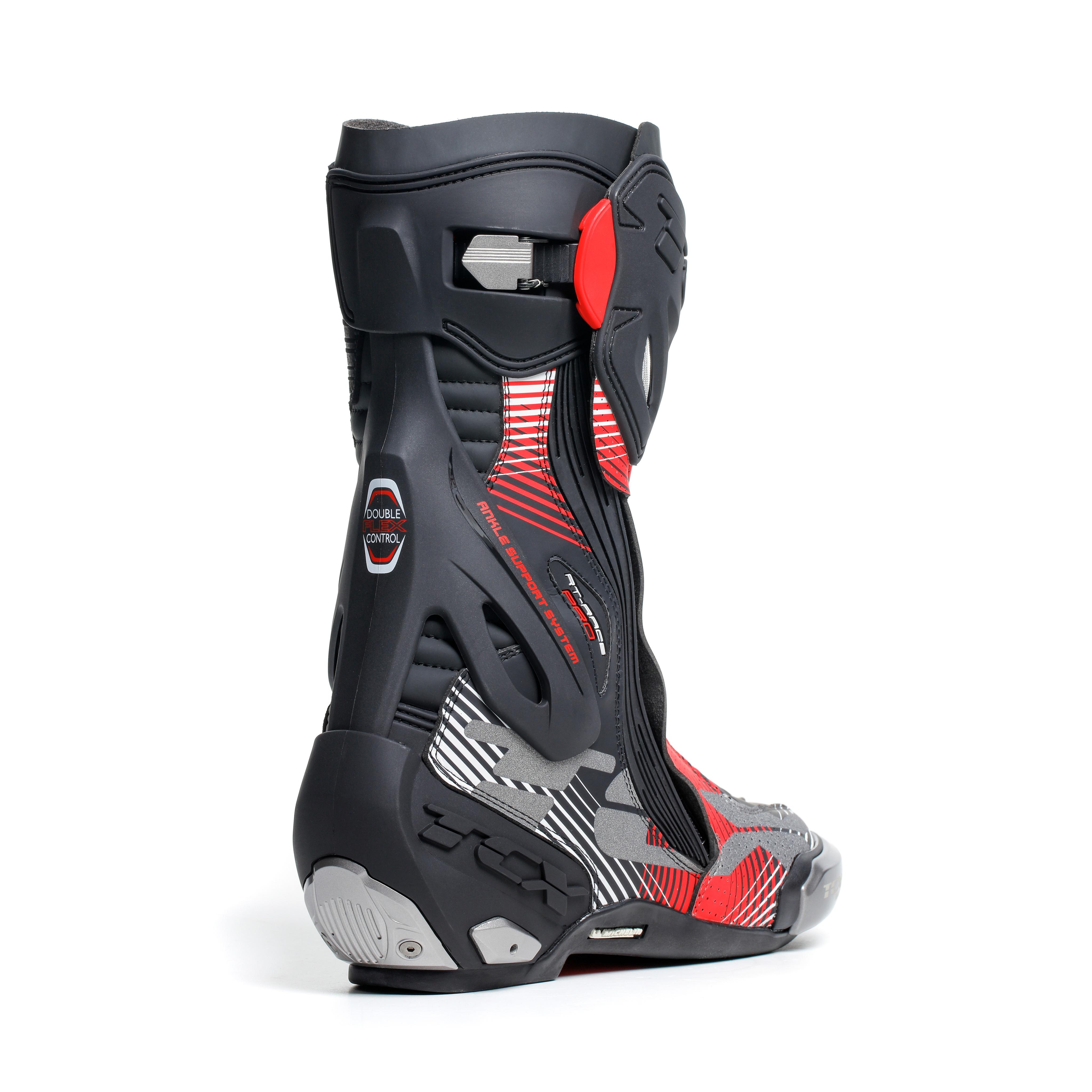 RT-RACE PRO AIR BOTAS MOTO RACING HOMBRE - NEGRO/ROJO/BLANCO -  - 2