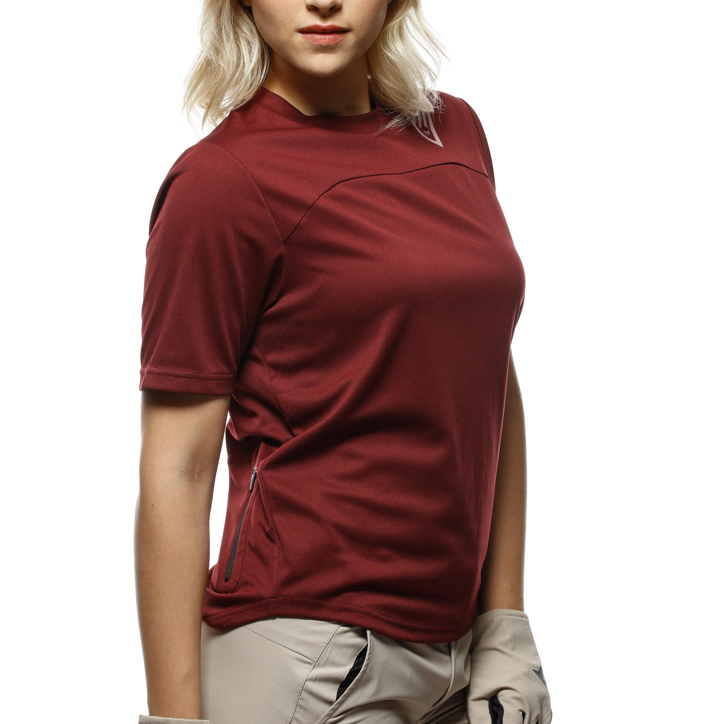 HG OMNIA JERSEY SS - WOMEN'S SHORT SLEEVE BIKE T-SHIRT - WINDSOR WINE - 6