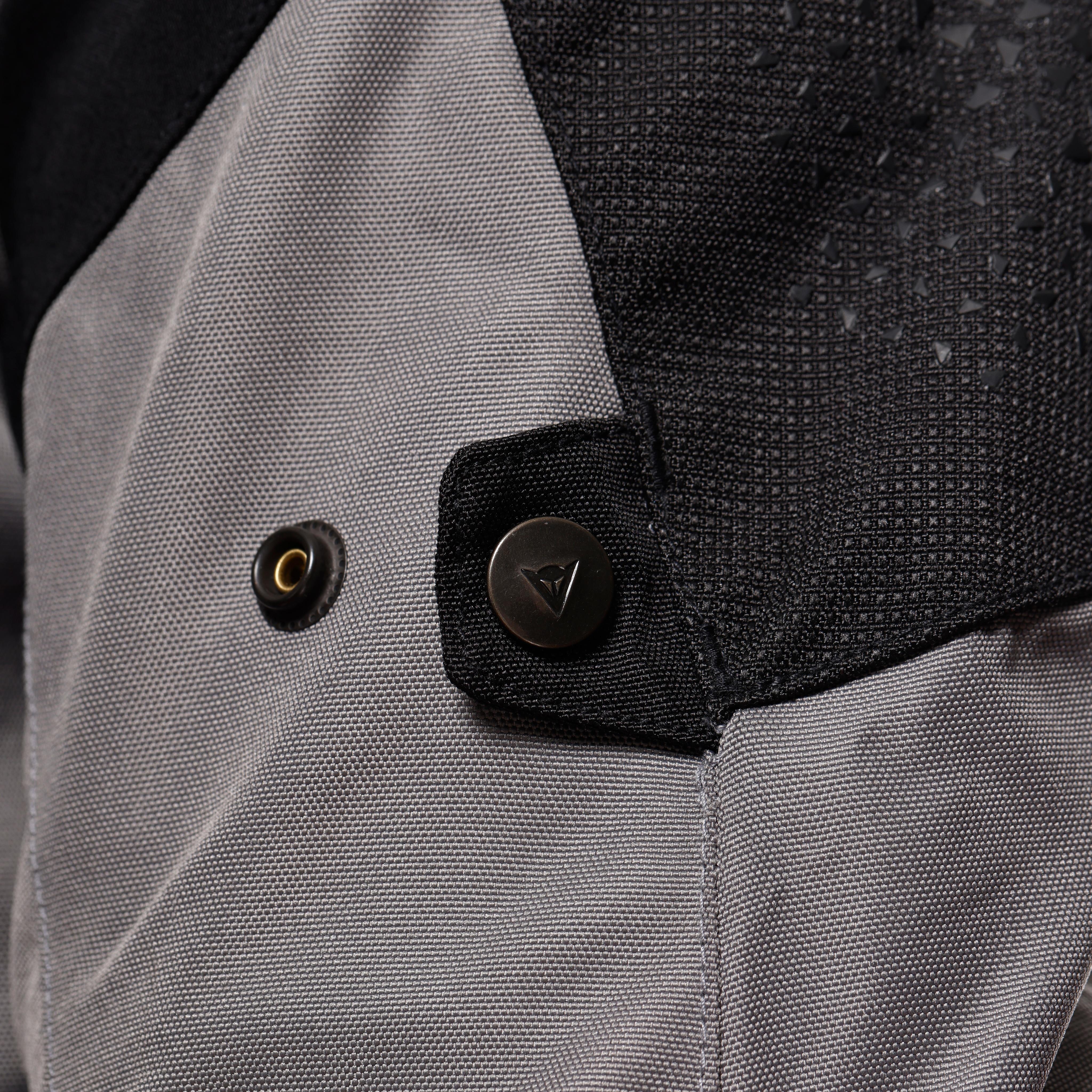 GULLFOSS&nbsp;D-DRY - MEN'S ALL SEASONS MOTORCYCLE JACKET - GARGOYLE/BLACK/BLUE - 5