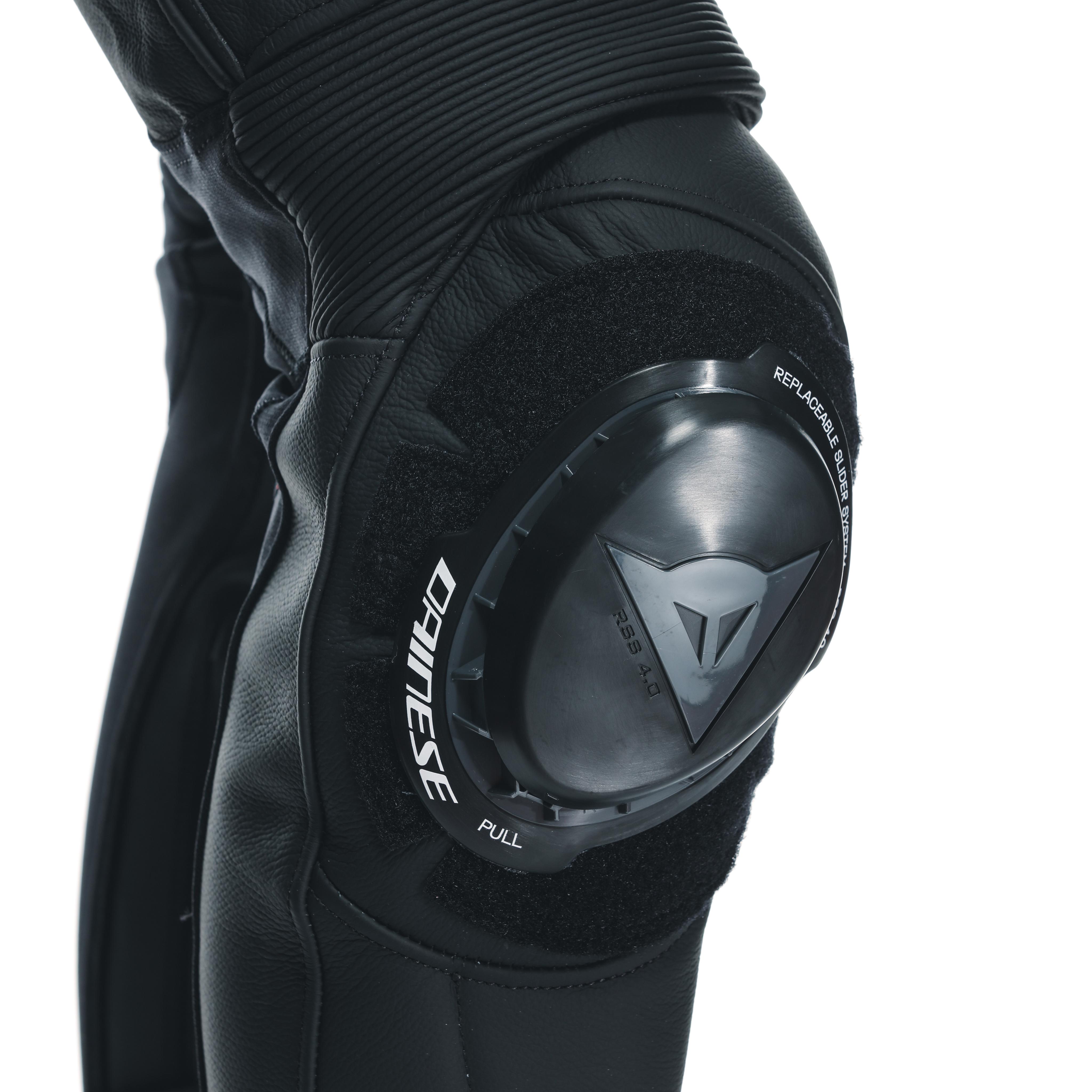 DELTA 4 LEATHER PANTS WMN - BLACK/BLACK - 5