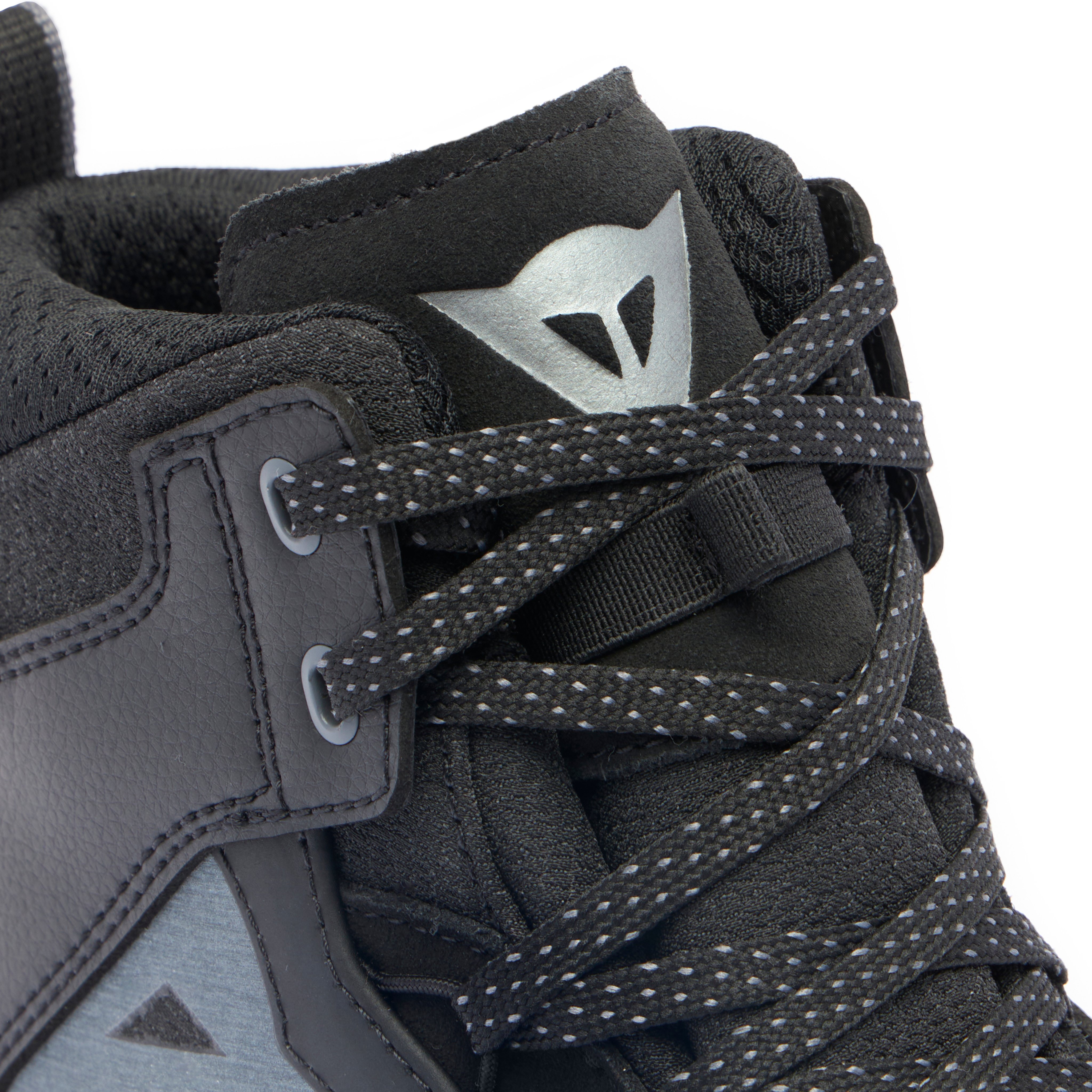 SUBURB D-WP - SCARPE MOTO IMPERMEABILI DONNA - BLACK/IRON GATE/METAL - 6