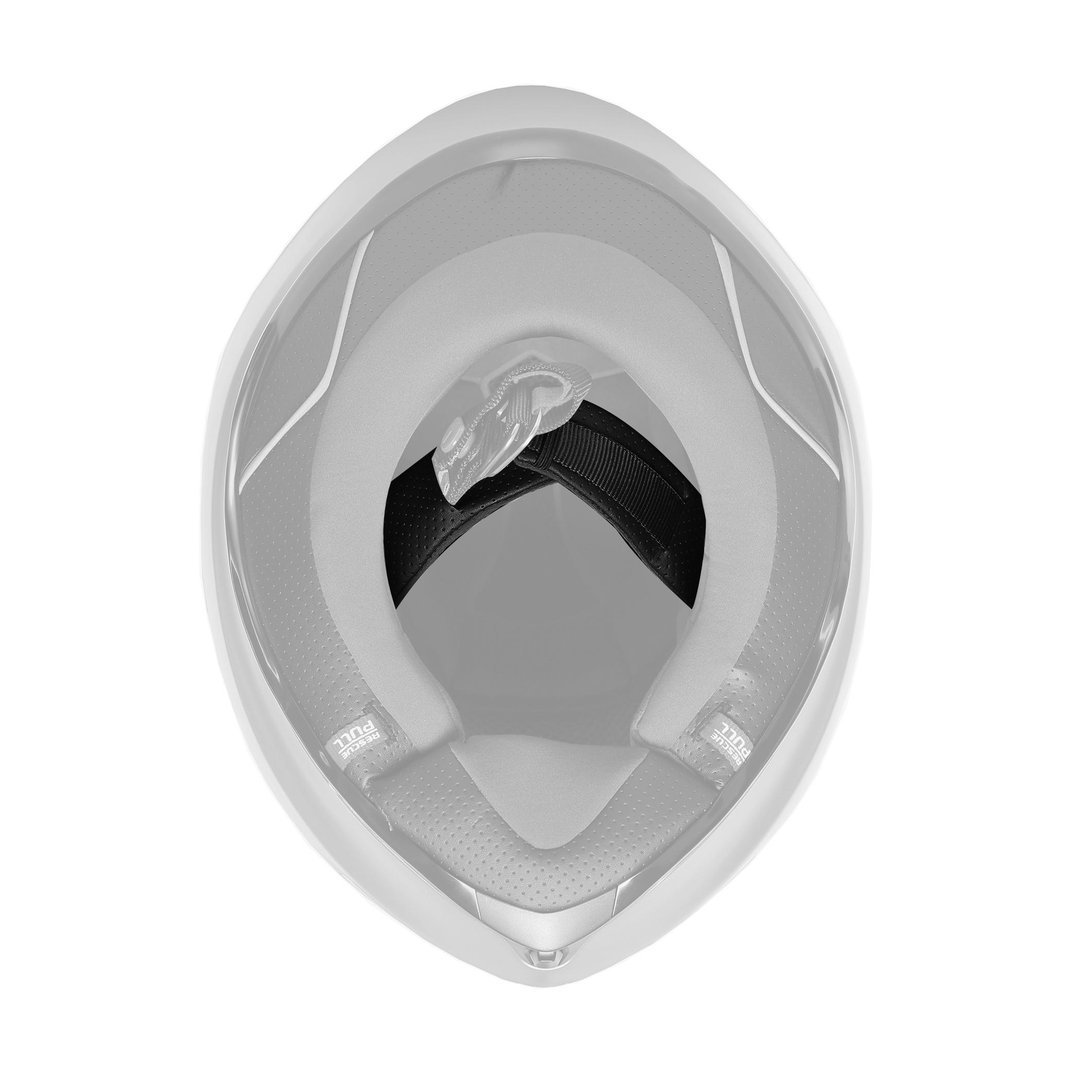 CHIN STRAP PADS K6 S/K6 - BLACK/GREY -  - 1