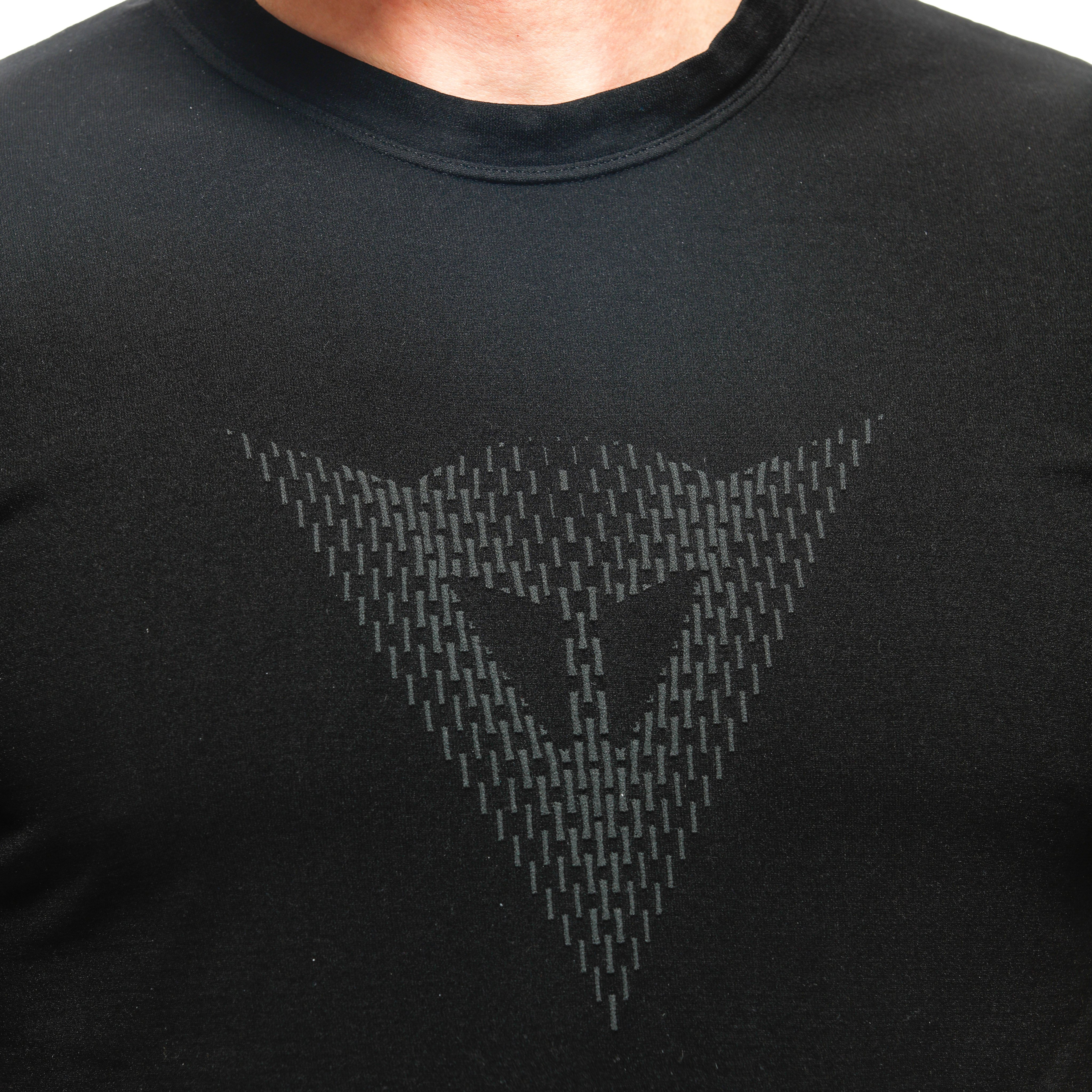 QUICK DRY TEE - TECHNICAL MEN'S T-SHIRT - BASE LAYER - BLACK - 5