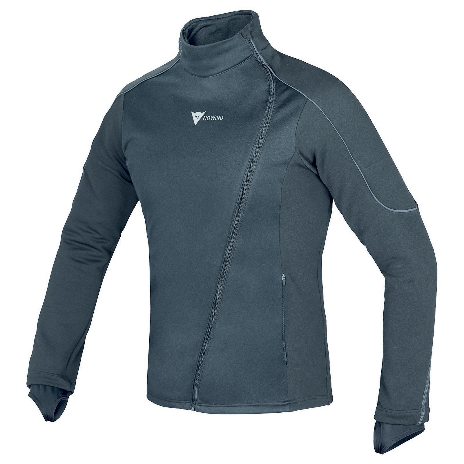 Dainese Men's Black/Black/Anthracite - D-Mantle - Motorcycle Fleece - Jackets & T-Shirts - S