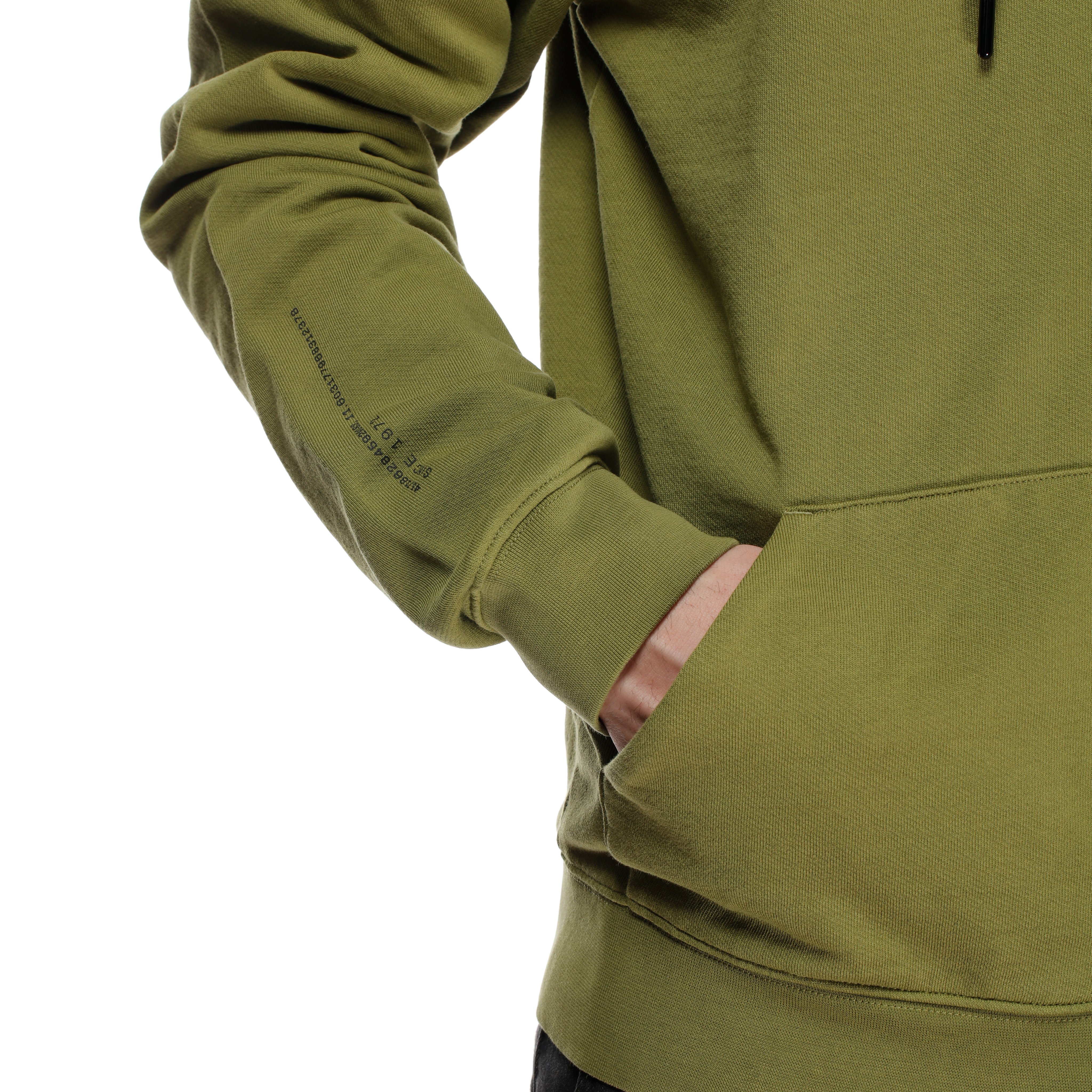 SPEED DEMON - FULL-ZIP 100% COTTON HOODIE - OLIVE BRANCH - 7