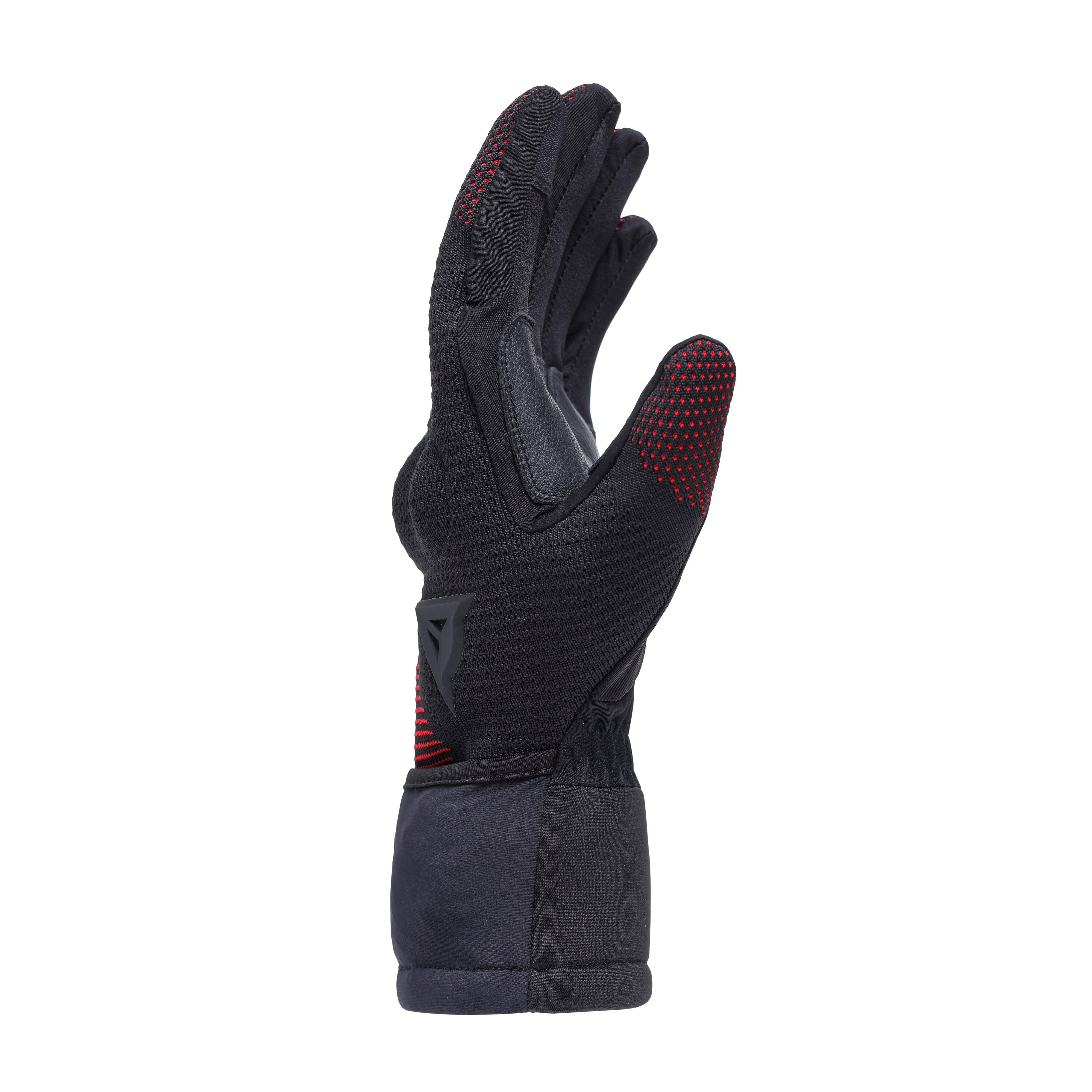 MEN'S KNIT SKI GLOVES - HIGH-RISK-RED - 2