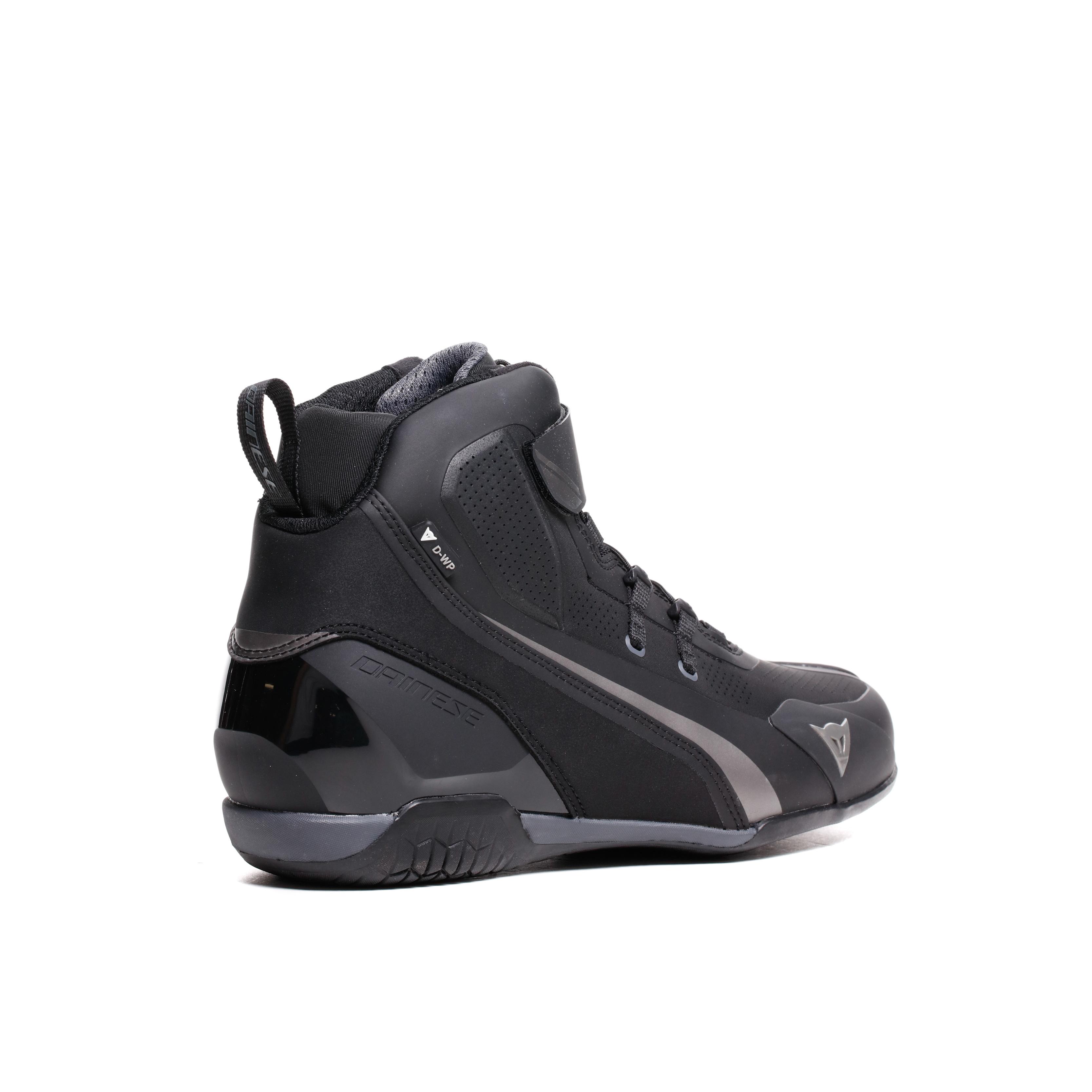 HERIAN D-WP - CHAUSSURES DE MOTO IMPERM&Eacute;ABLES - BLACK/ANTHRACITE - 3