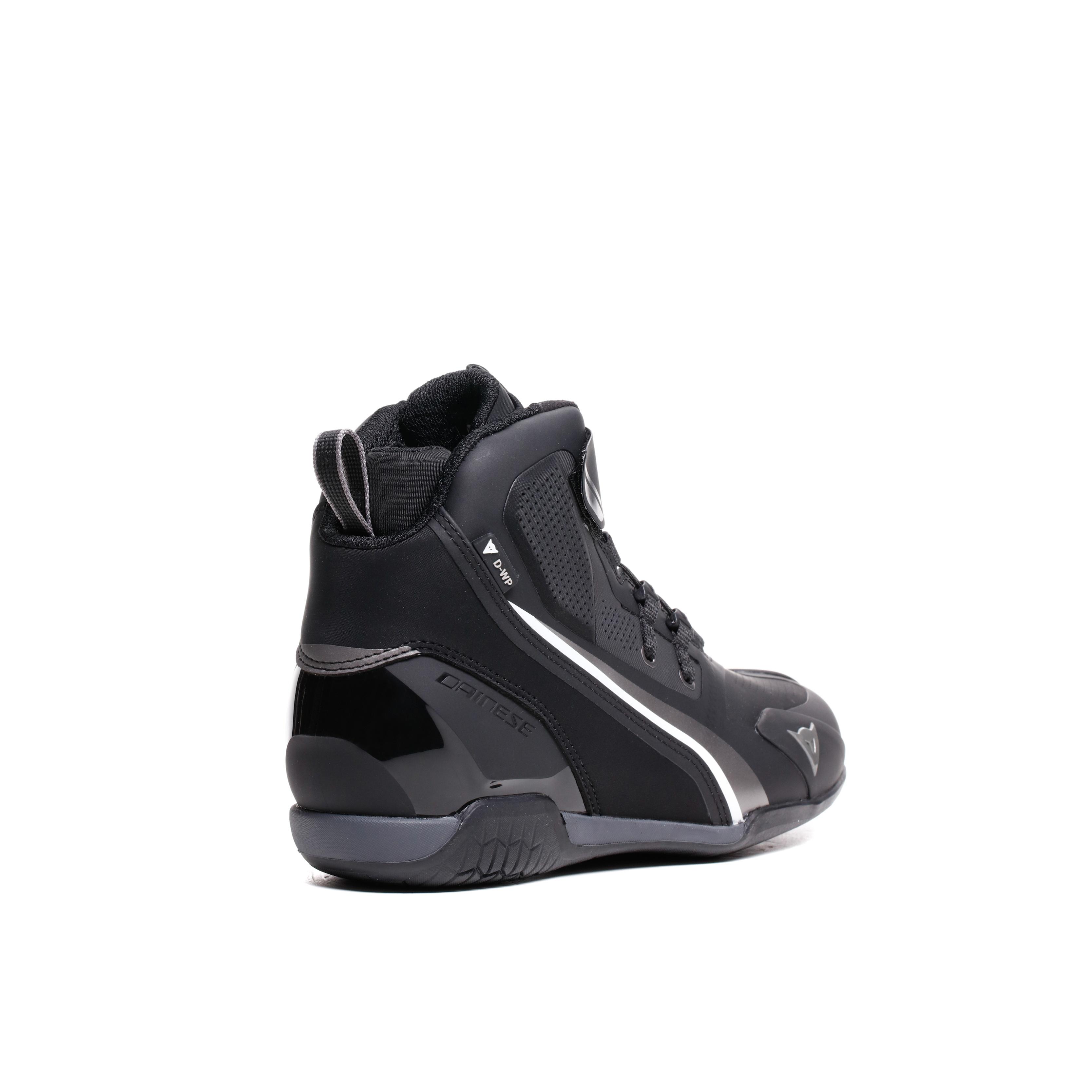 HERIAN D-WP - WASSERDICHTE DAMEN-MOTORRADSCHUHE - BLACK/WHITE - 3