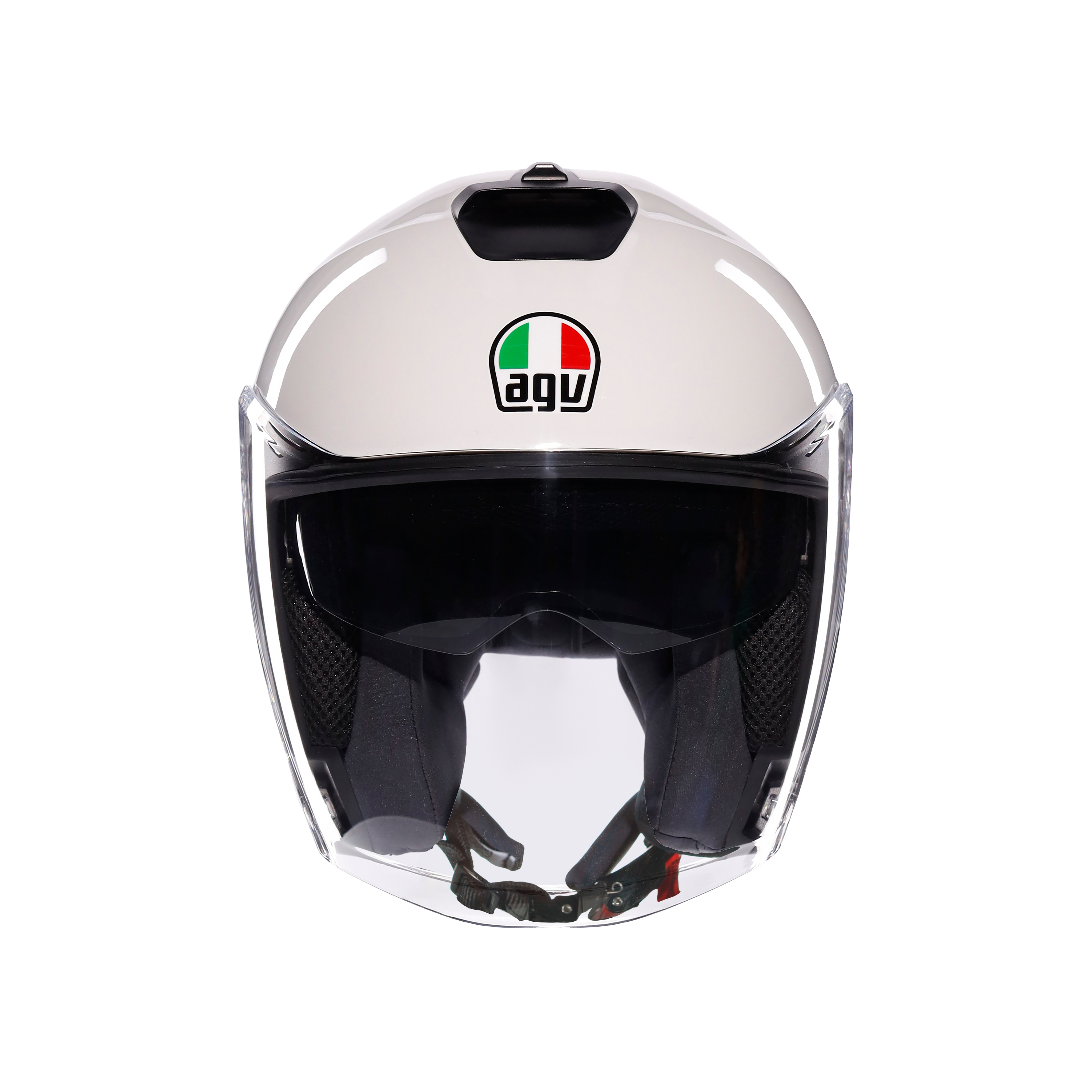 IRIDES MONO MATERIA WHITE - CASQUE MOTO JET E2206 -  - 2