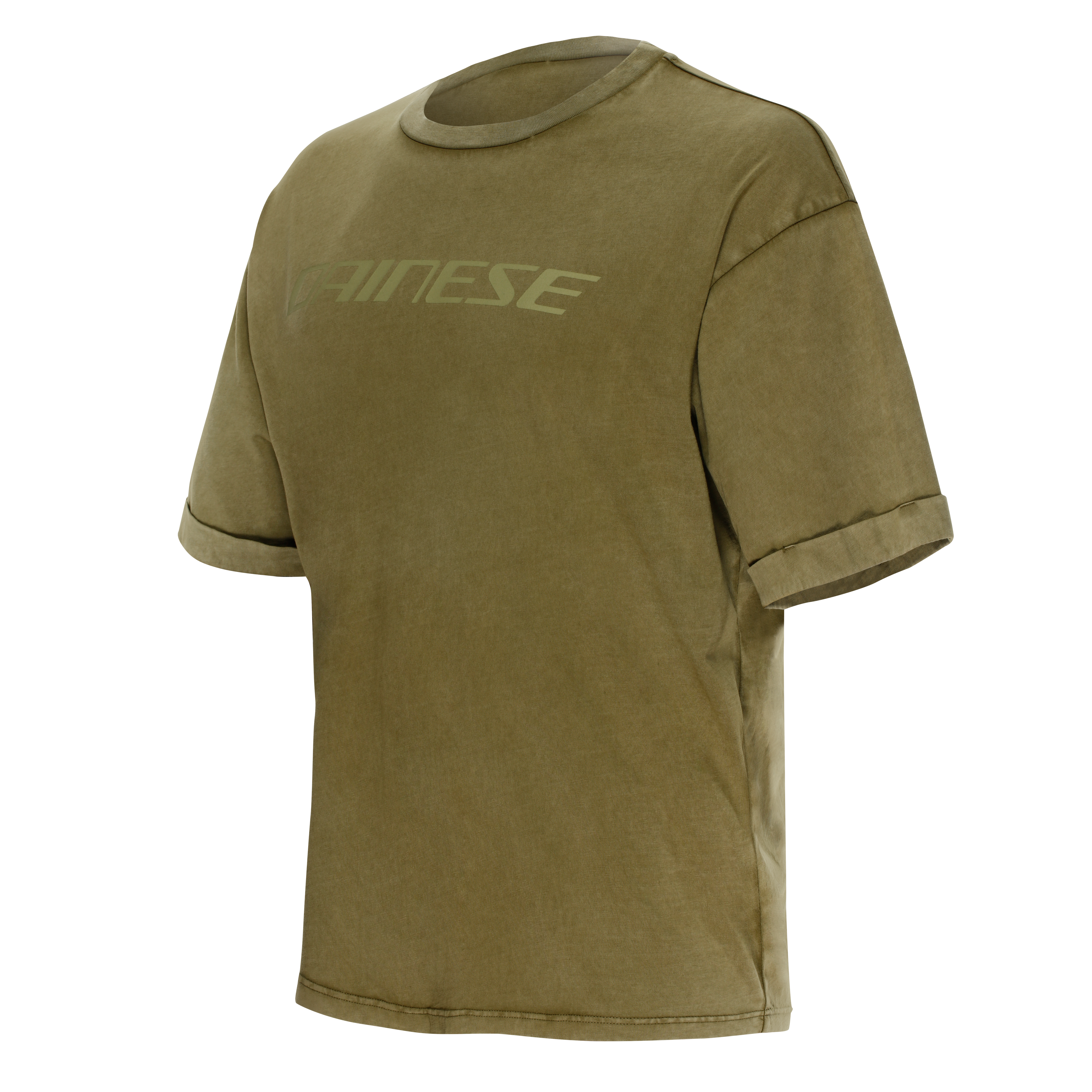 SFUMATA - RUNDHALS T SHIRT HERREN - OLIVE BRANCH - 1