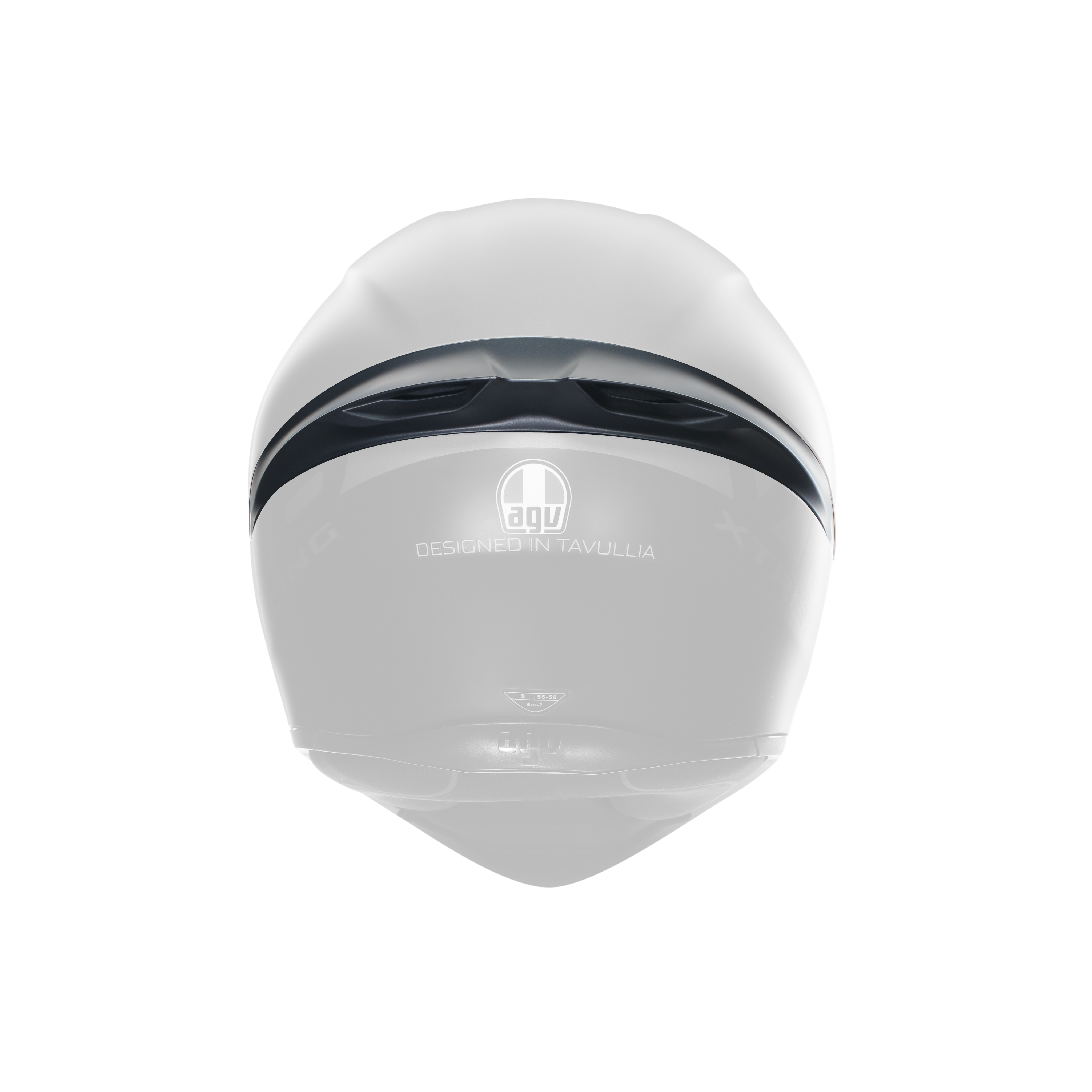 AGV K1 S  PAINTED SPOILER - GREY LIMIT -  - 1