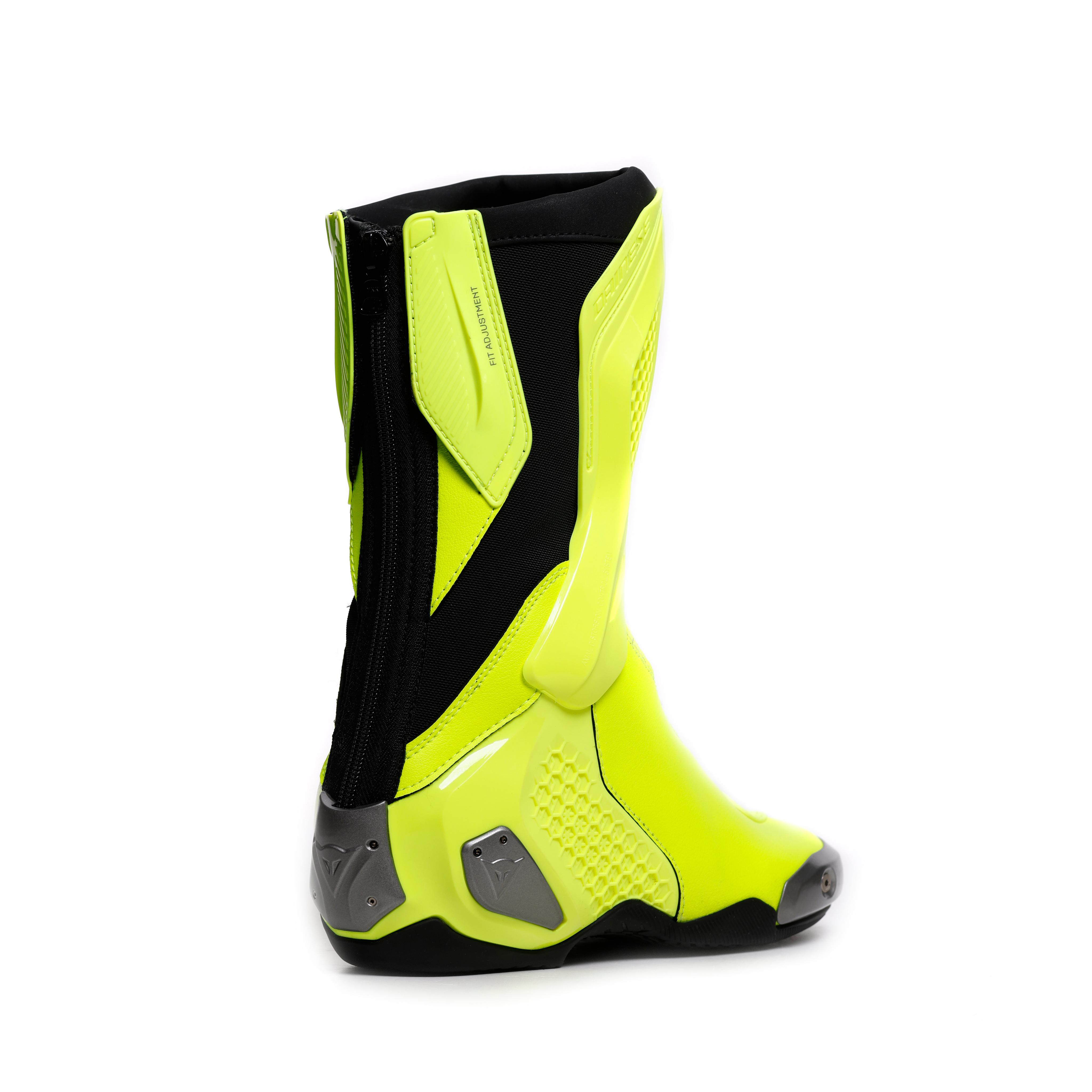 TORQUE 4 - MEN RACING AND ROAD BOOTS | YELLOW-FLUO/BLACK | Dainese