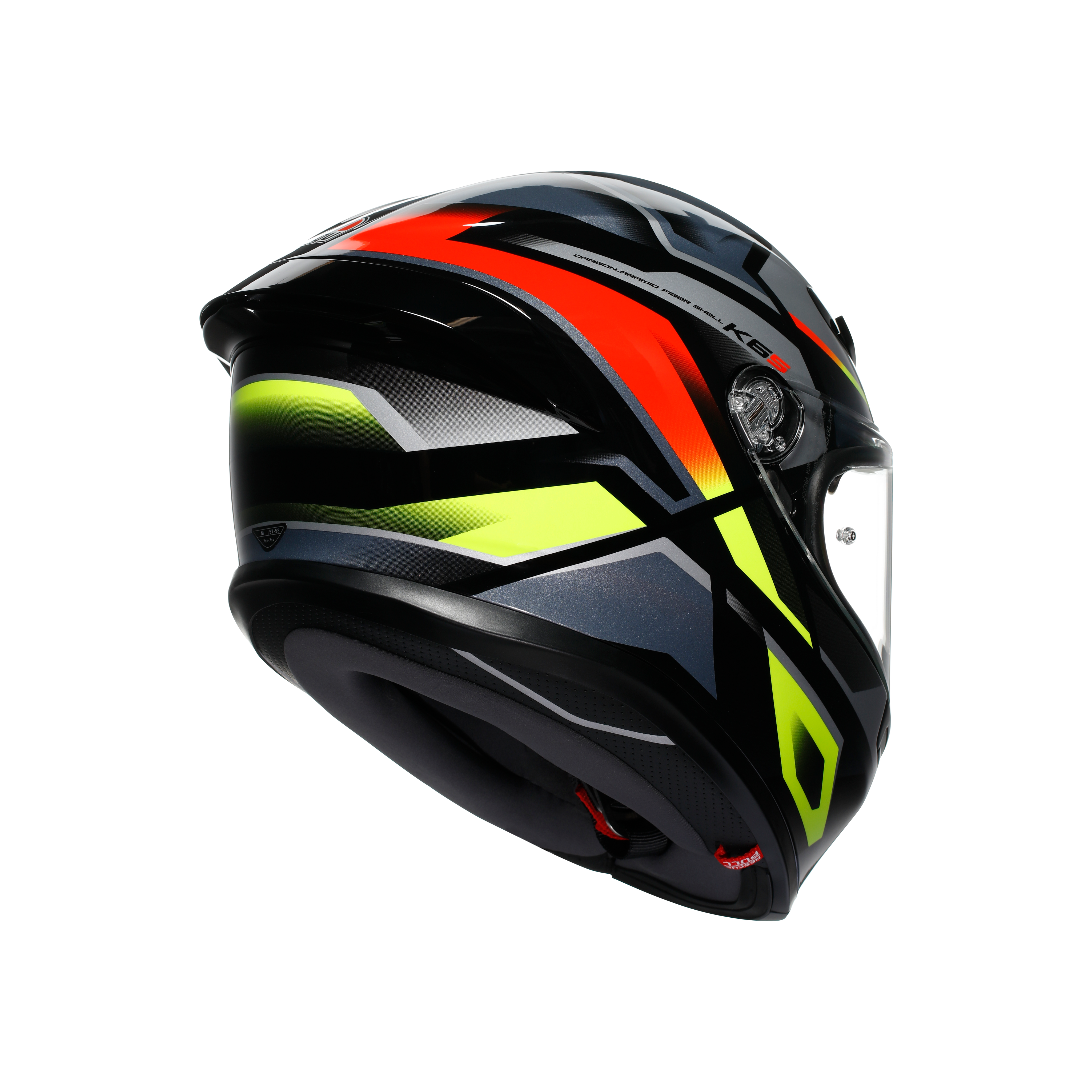 K6 S E2206 - ERAZER BLACK/RED/YELLOW FLUO -  - 6