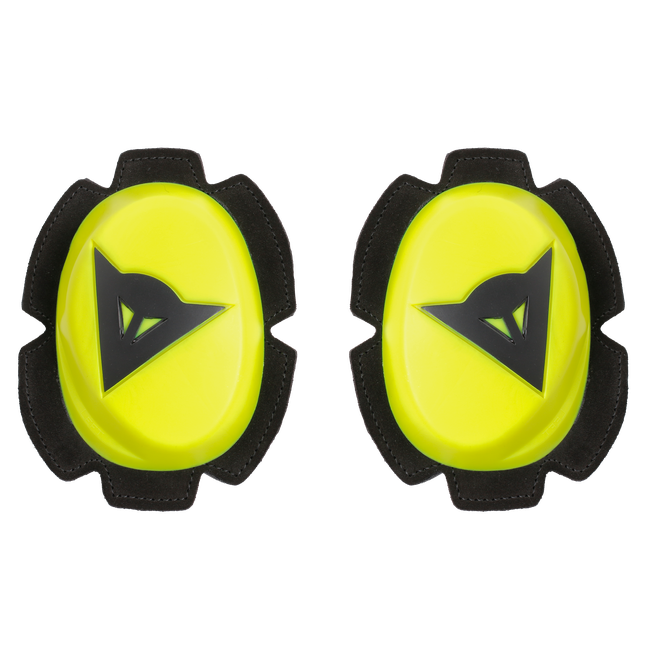 Dainese Unisex Fluo-Yellow/Black - Pista Knee Slider - Knees - Os