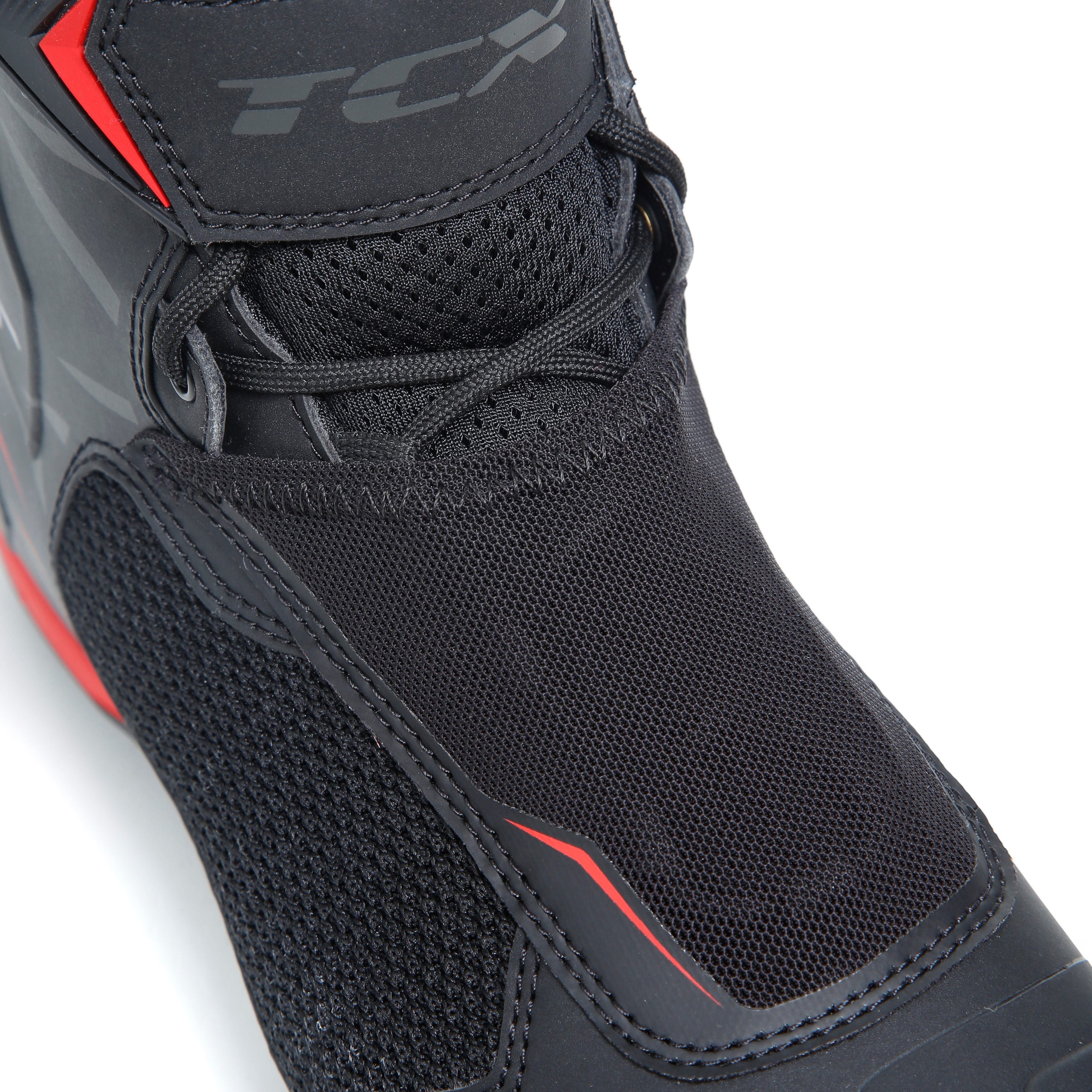 R04D AIR MEN'S SUMMER MOTORCYCE SHOES - BLACK/RED -  - 8