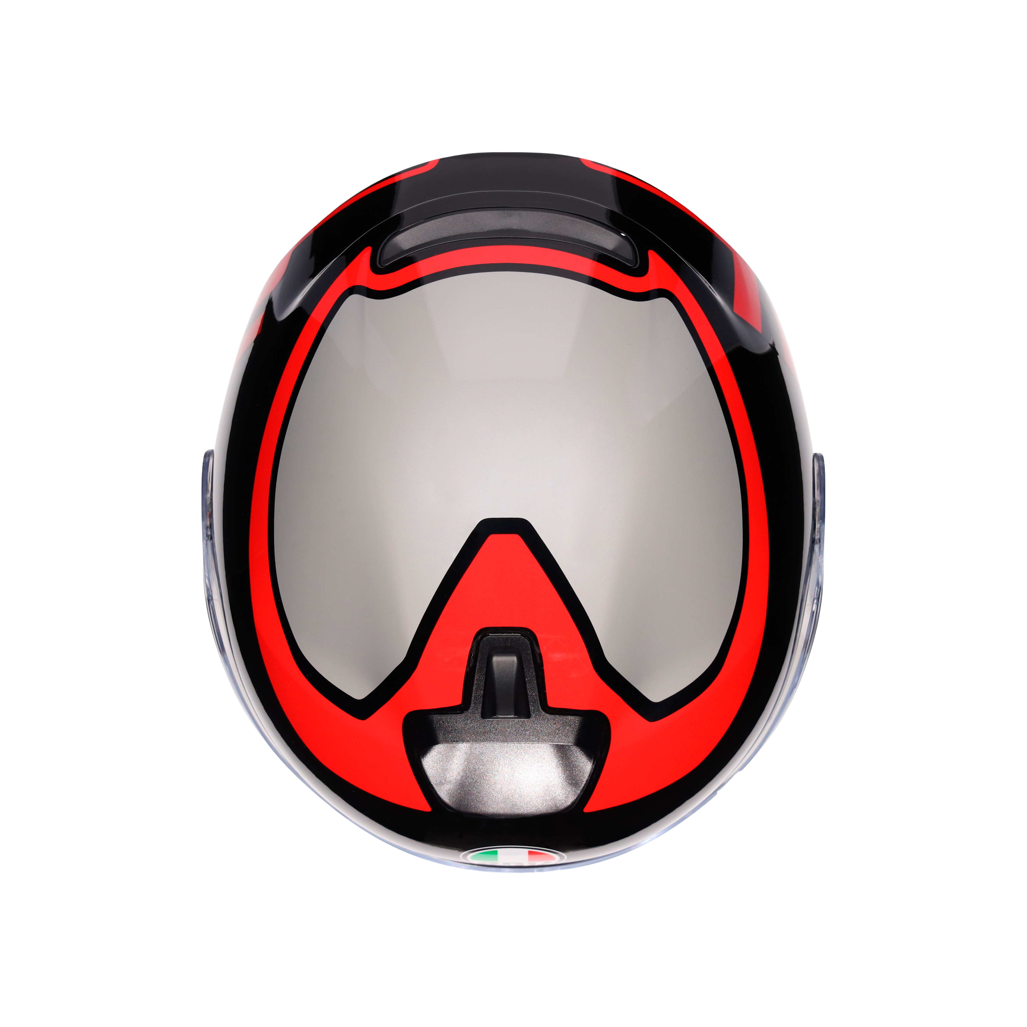 IRIDES CASQUE MOTO JET E2206 - VALENZA MATT GREY/BLACK/RED -  - 5