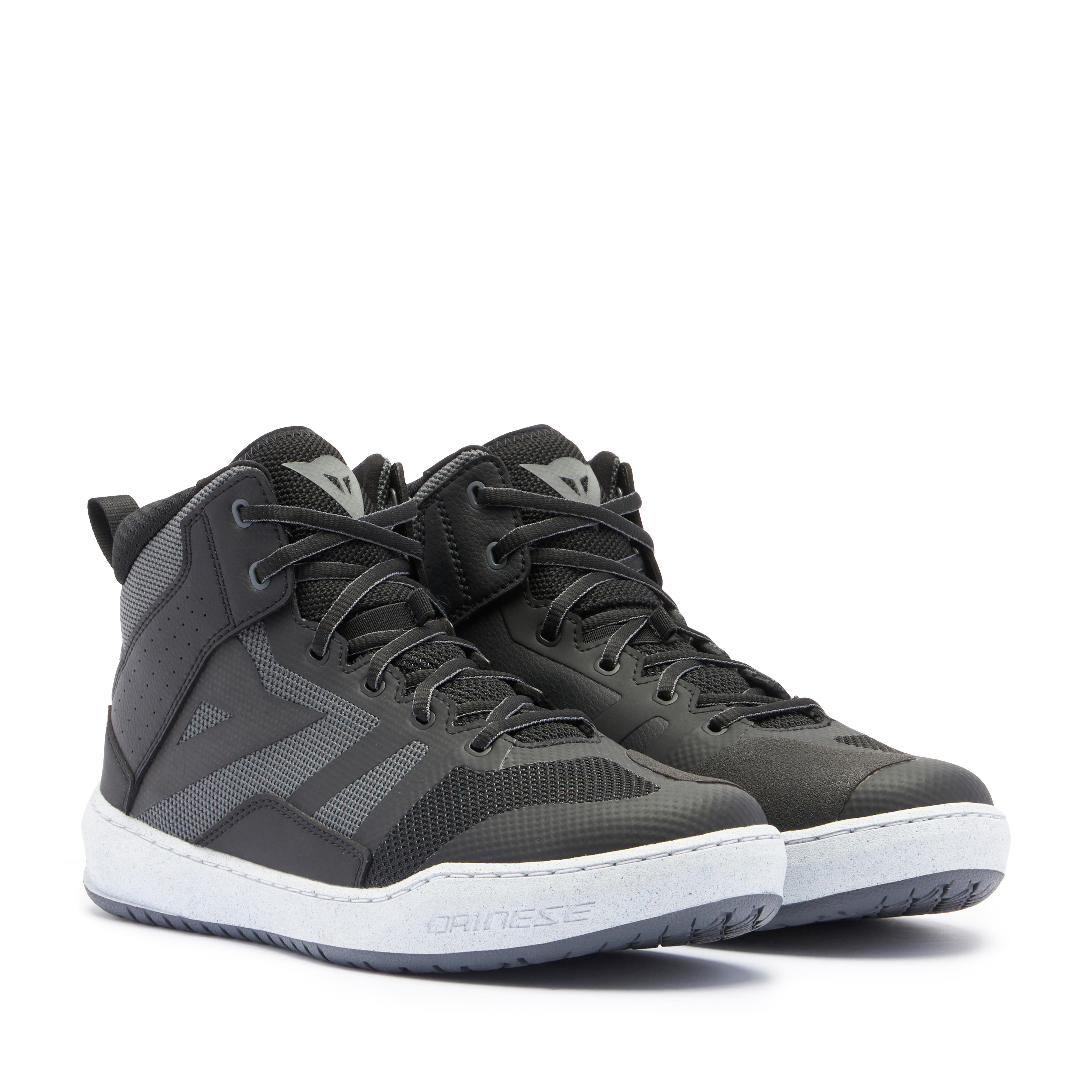 SUBURB AIR - SCARPE MOTO ESTIVE IN TESSUTO UOMO - BLACK/WHITE/IRON-GATE - 1