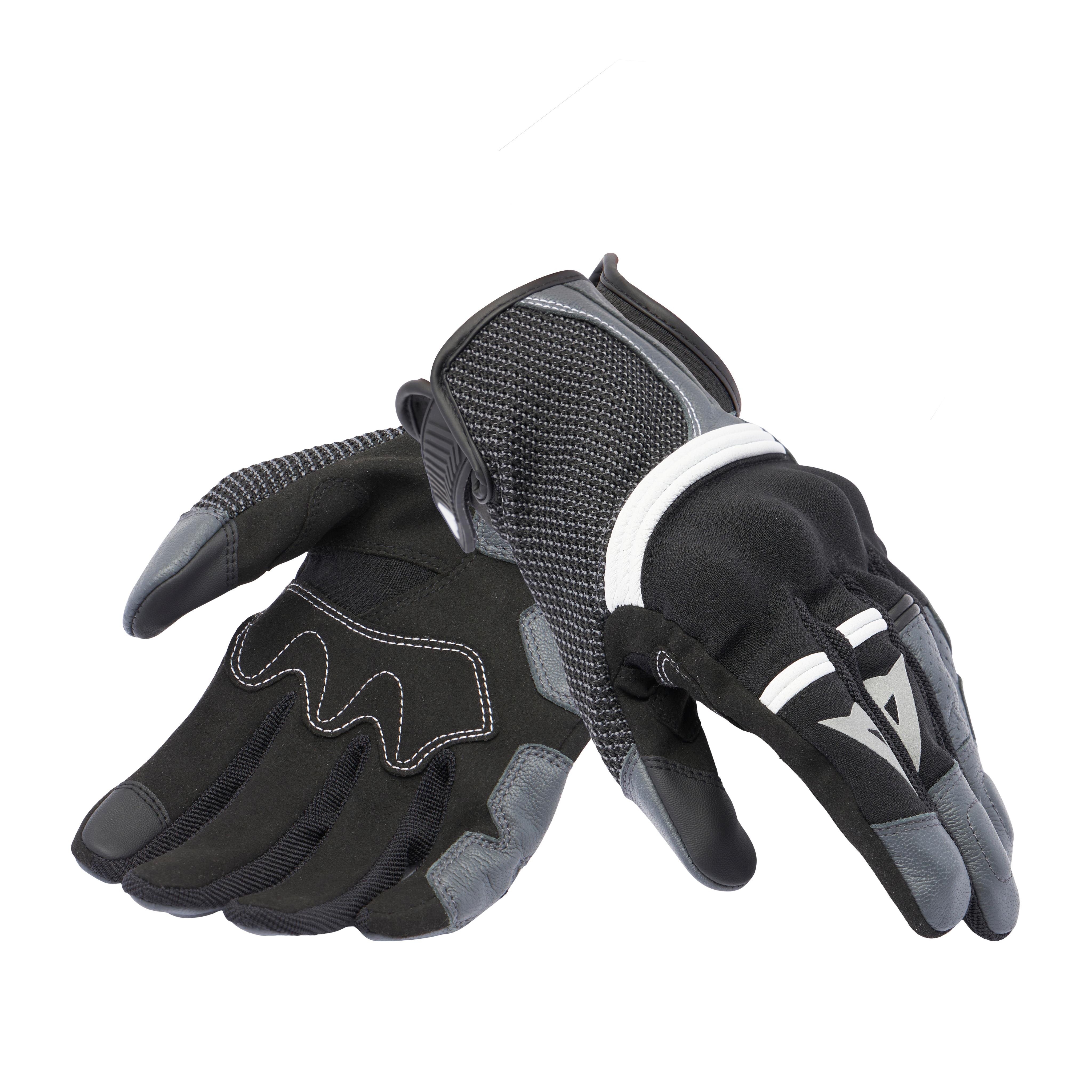 NAMIB - MEN'S MOTORCYCLE TEXTILE GLOVES | BLACK/IRON-GATE | Dainese