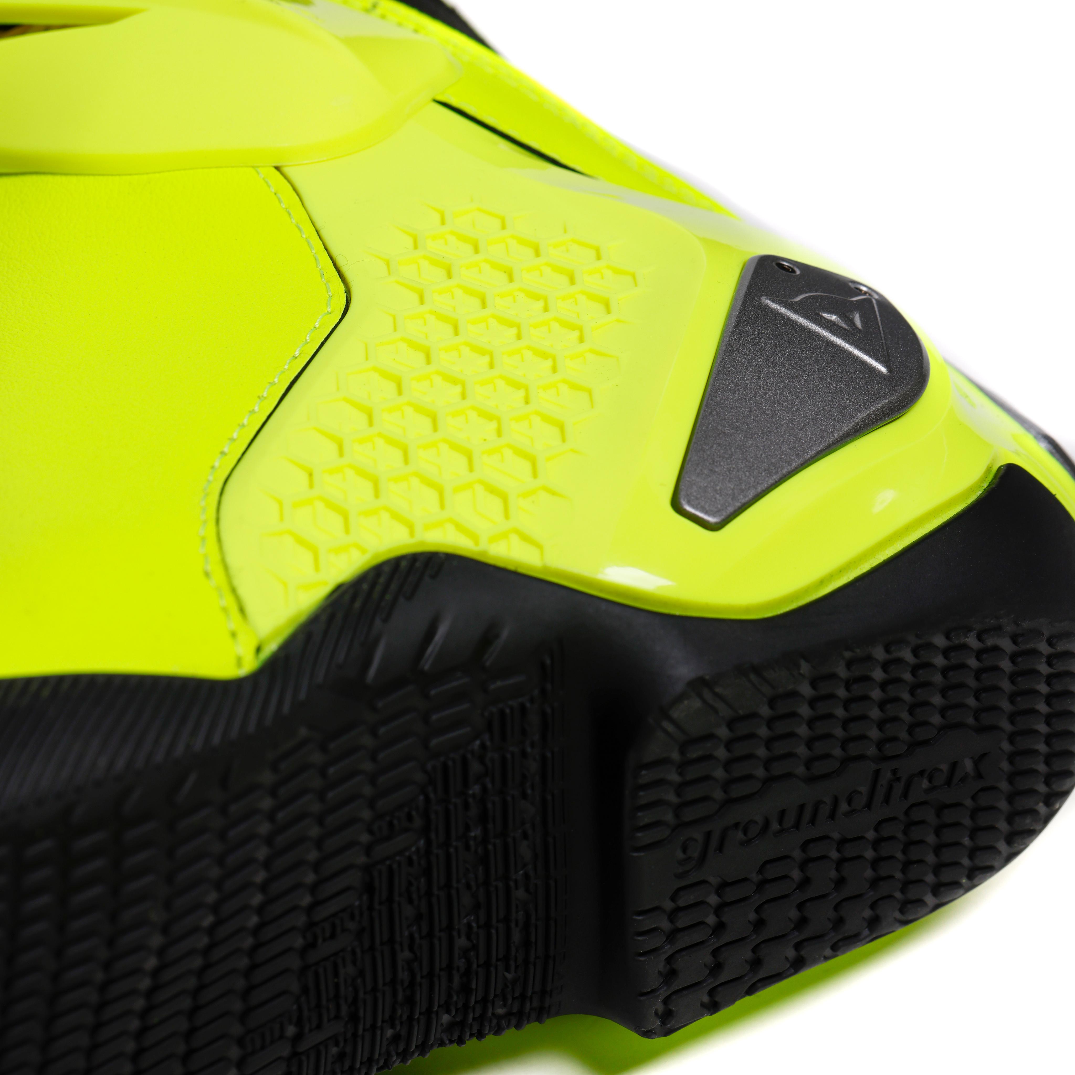 TORQUE 4 - MEN RACING AND ROAD BOOTS - YELLOW-FLUO/BLACK - 7