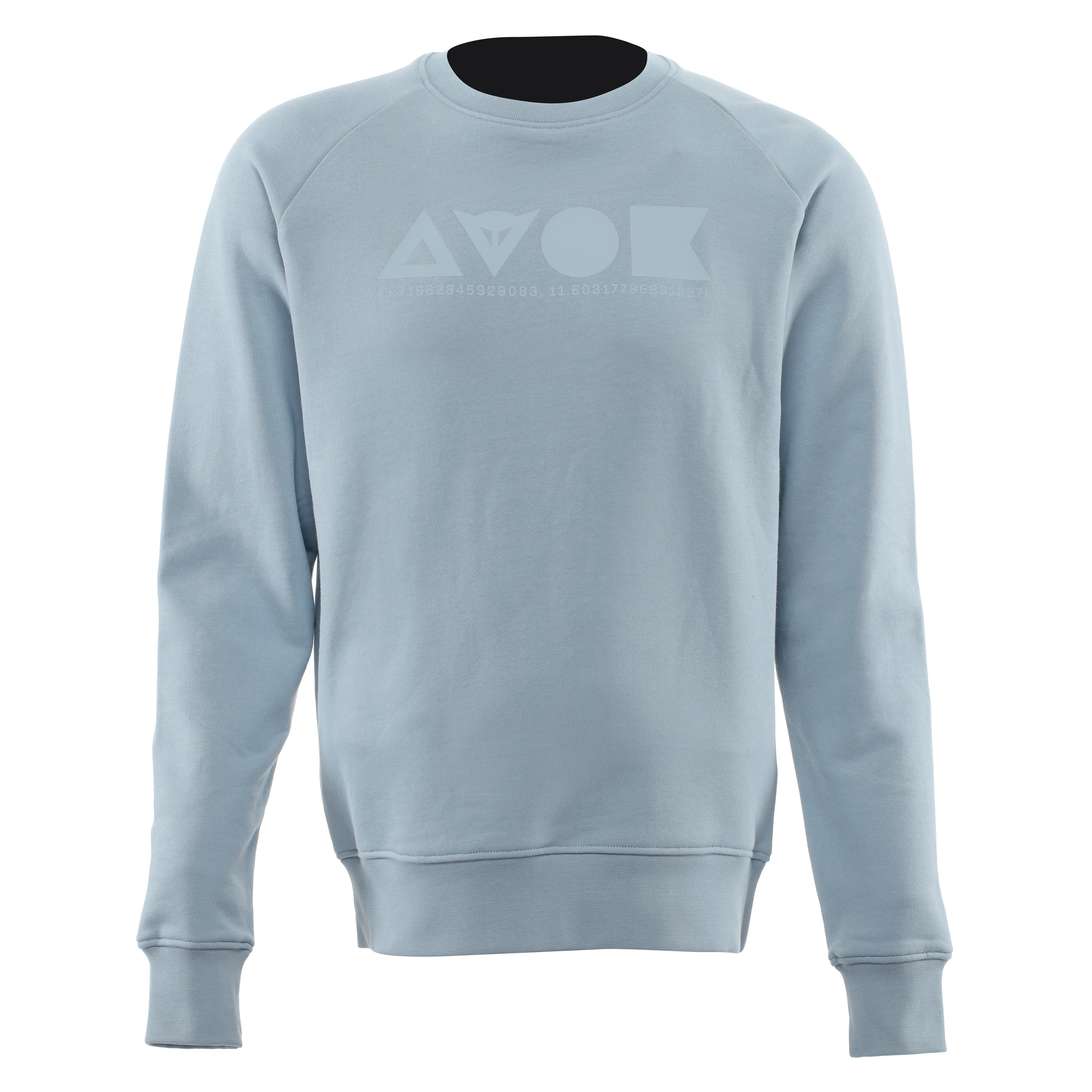FELPA CON LOGO  - LIGHT-BLUE - 1