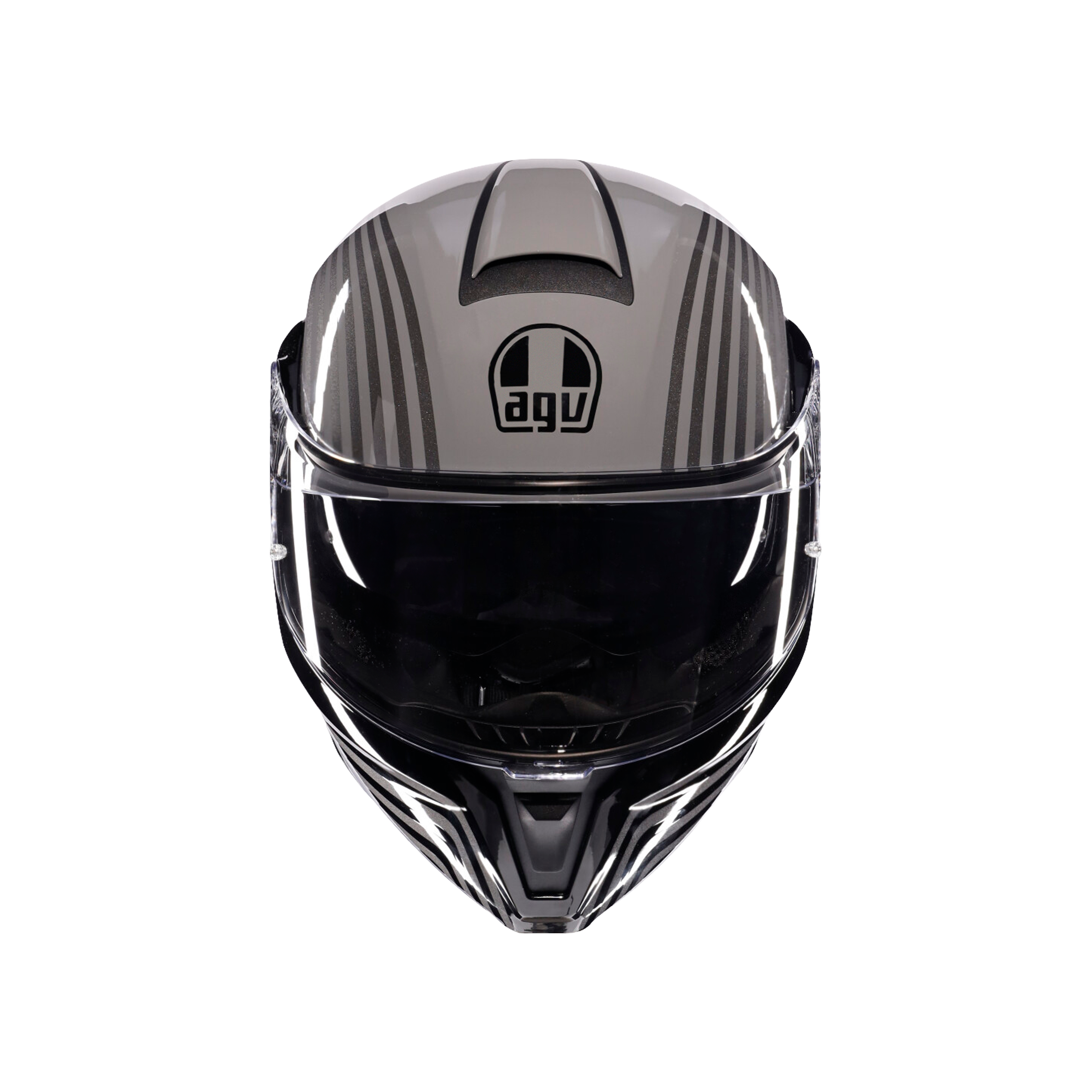 STREETMODULAR ISEO GREY/BLACK - MOTORBIKE FLIP UP HELMET DOT(E2206) -  - 2