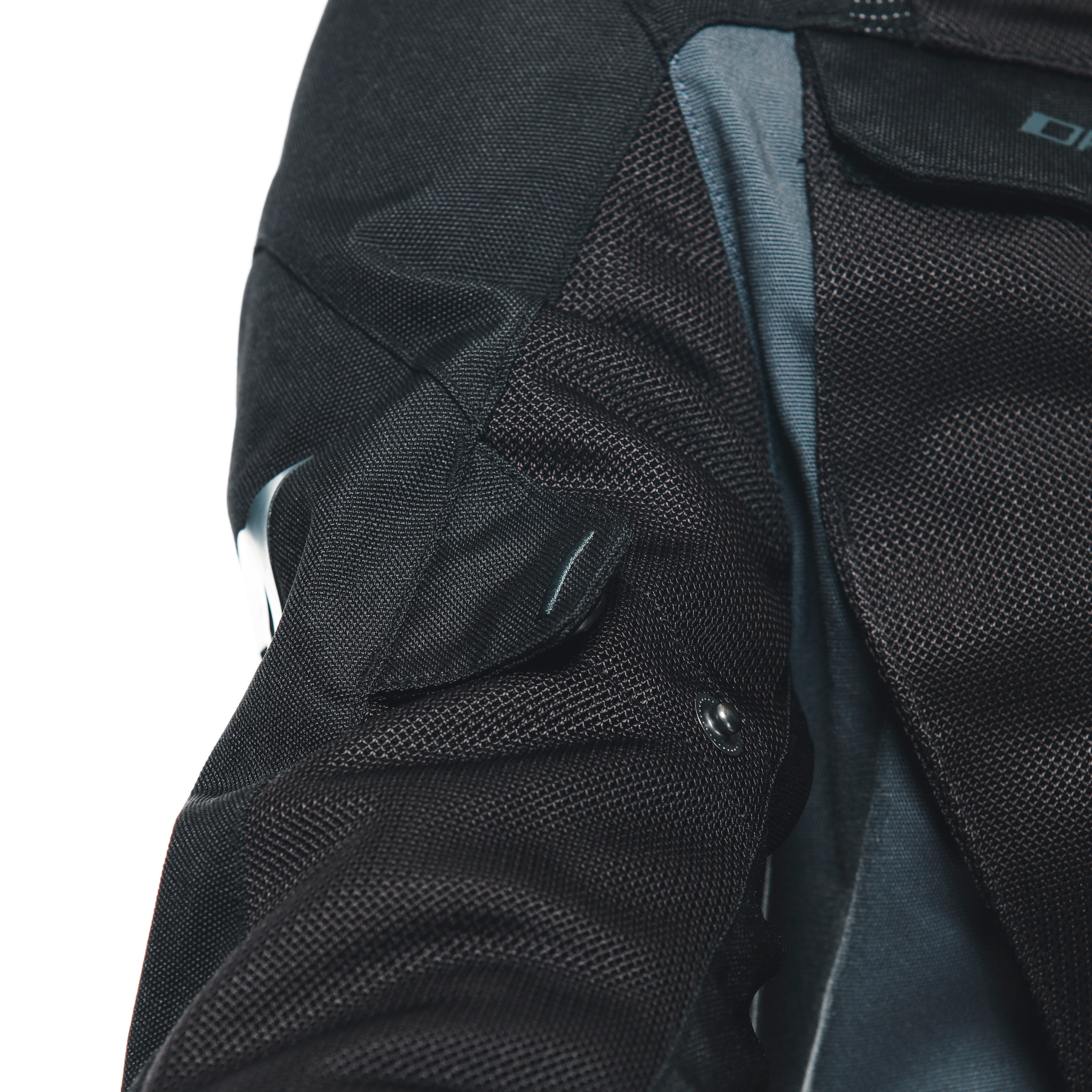 DESERT TEX - WOMEN'S TOURING SUMMER MOTORCYCLE JACKET IN FABRIC - BLACK/BLACK/EBONY - 13