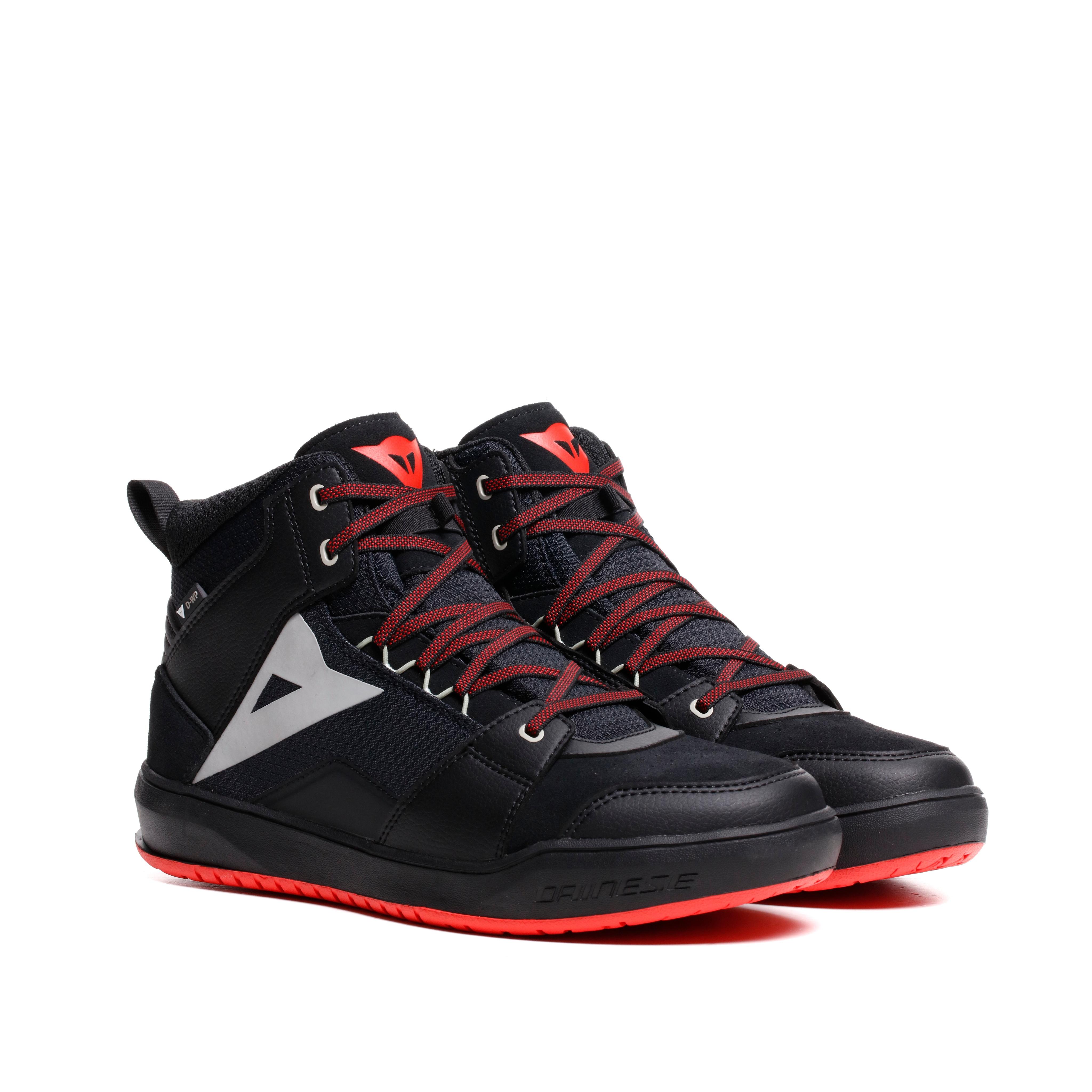 SUBURB ZIP D-WP - CHAUSSURES MOTO URBAINES IMPERMEABLES HOMME - BLACK/GREY - 1