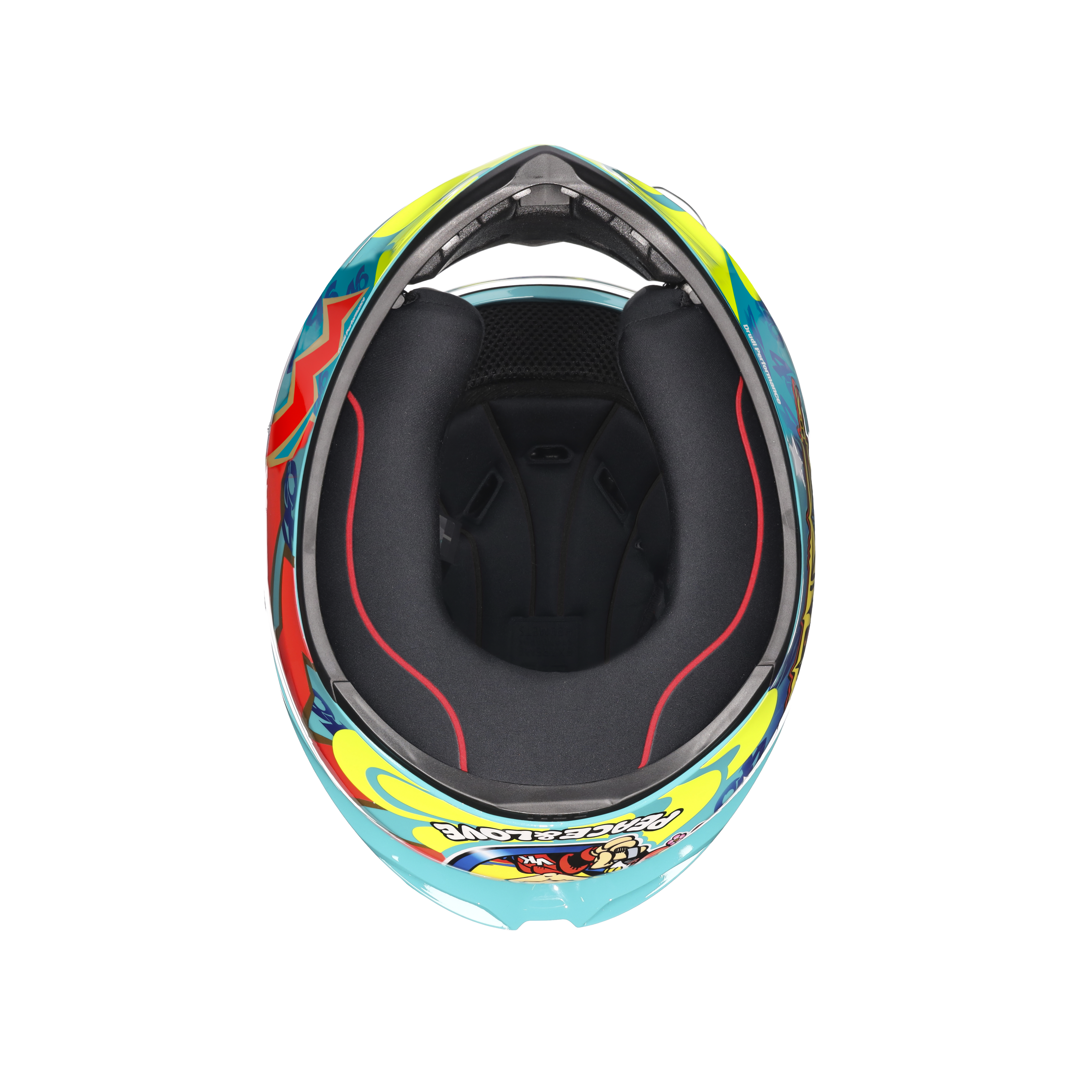 K1 S ROSSI MUGELLO 1999 - MOTORBIKE FULL FACE HELMET DOT (E2206) -  - 5