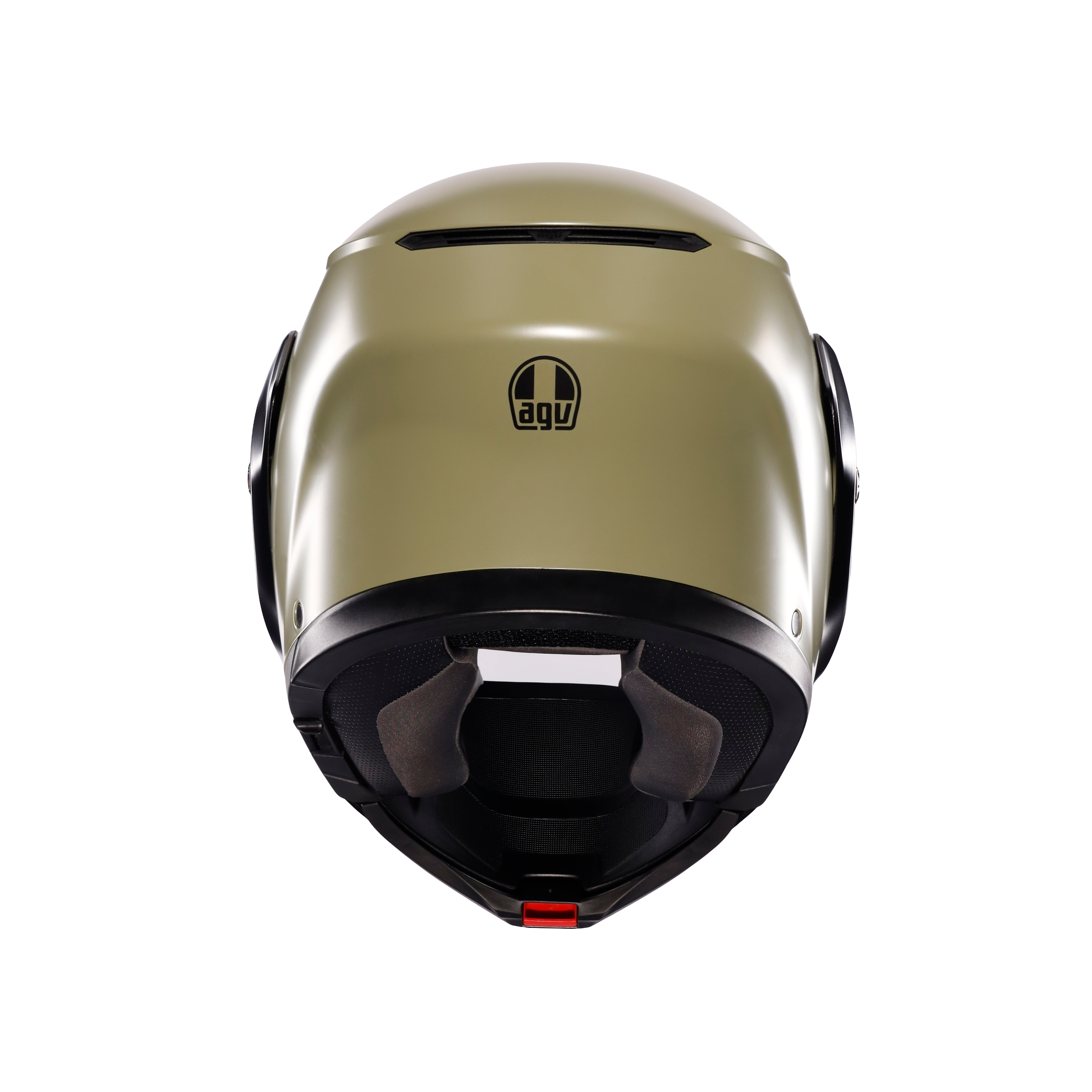 STREETMODULAR MONO MATT PASTELLO GREEN/BLACK - MOTORBIKE FLIP UP HELMET E2206 -  - 5