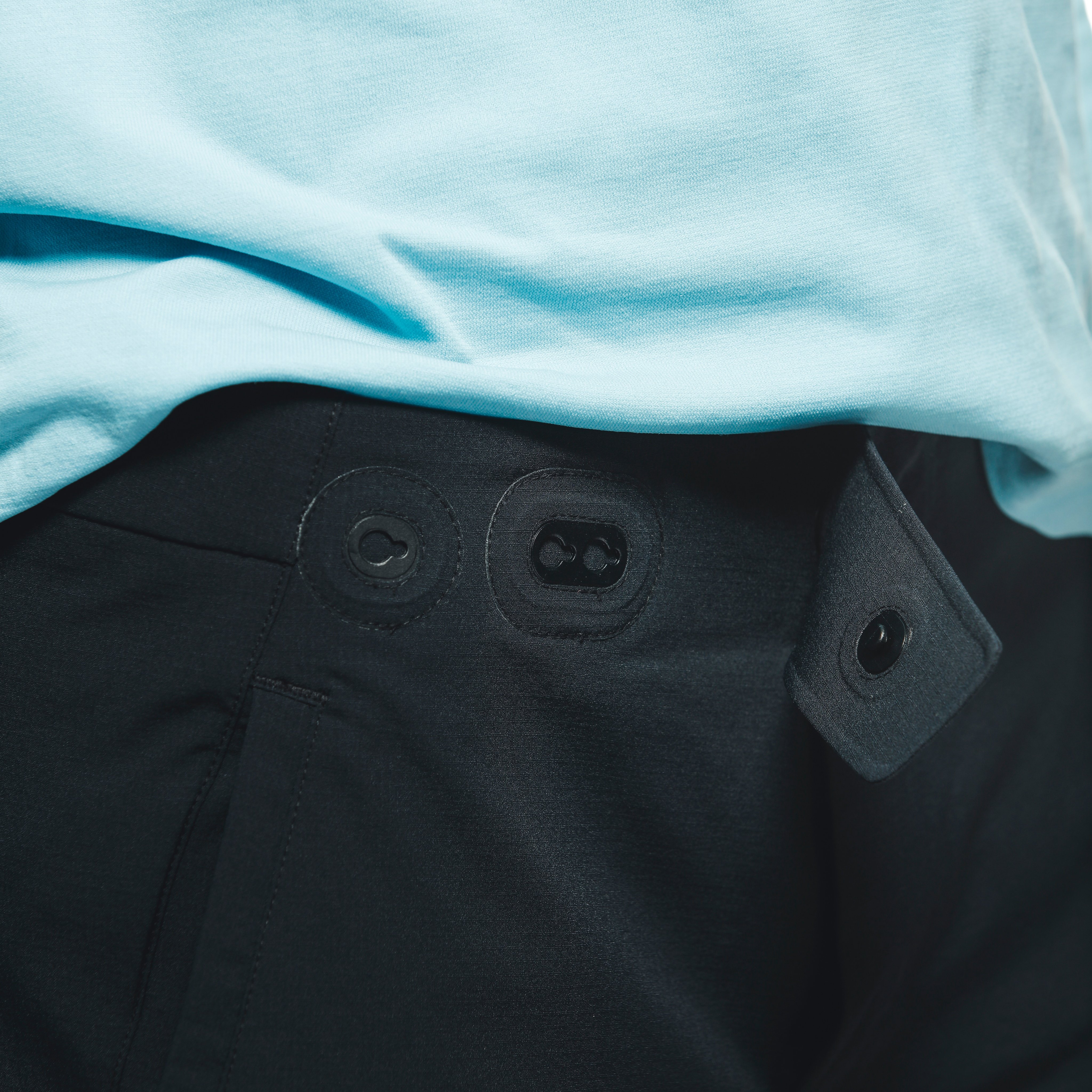 HGL - PANTALONS COURTS V&Eacute;LO POUR FEMME - TRAIL-BLACK - 6