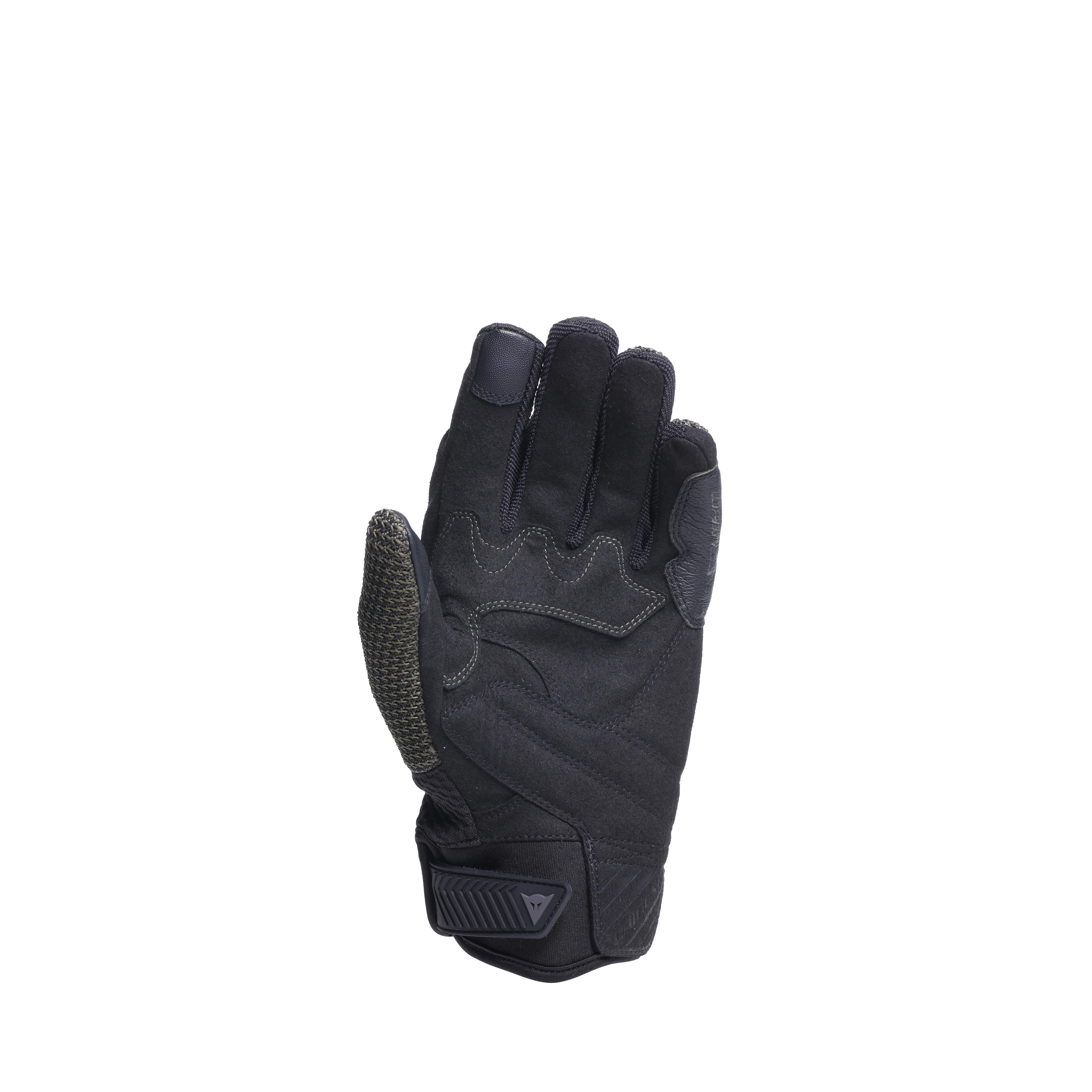 TORINO - MEN'S MOTORCYCLE TEXTILE GLOVES - BLACK/GRAPE-LEAF - 3