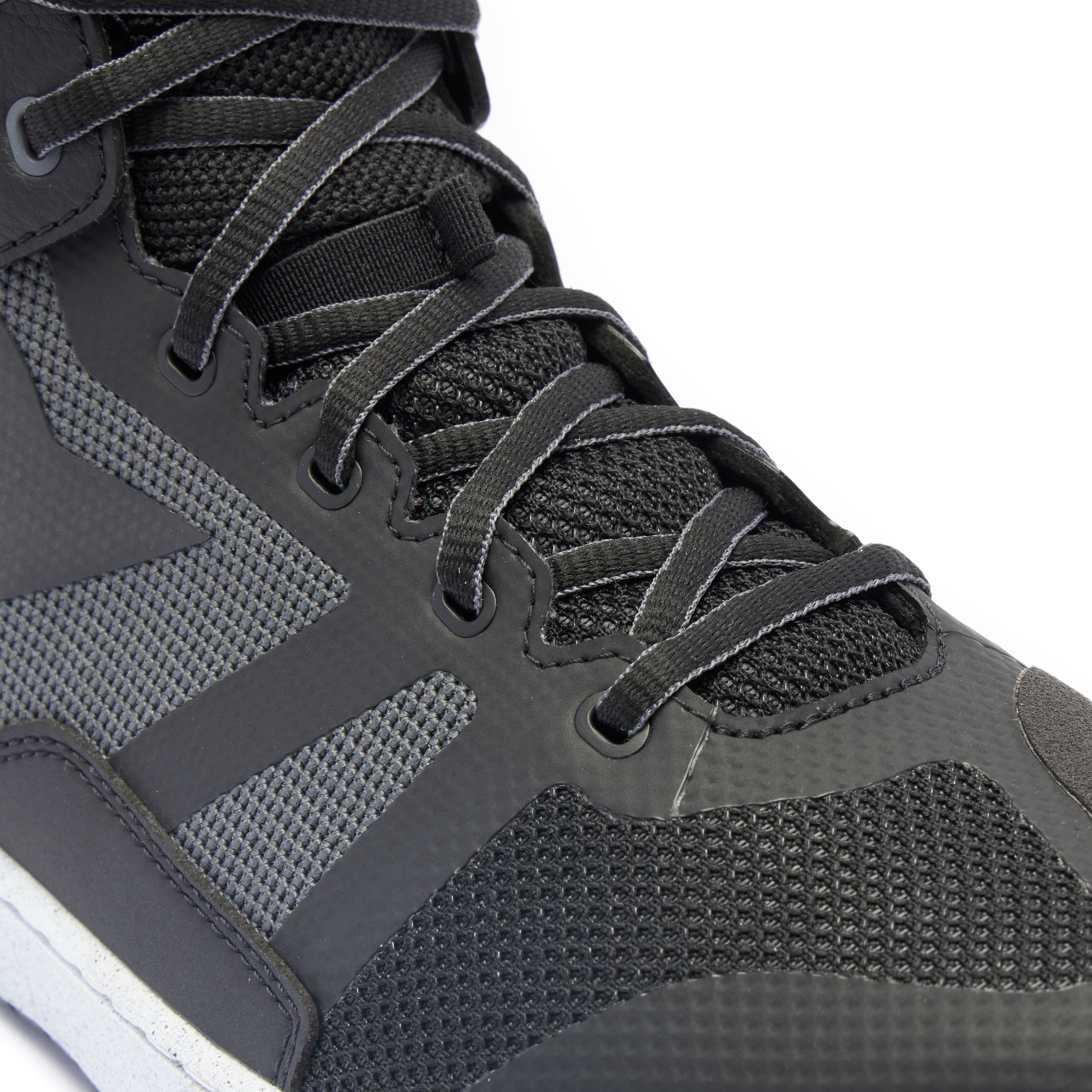 SUBURB AIR - SCARPE MOTO ESTIVE IN TESSUTO UOMO - BLACK/WHITE/IRON-GATE - 6